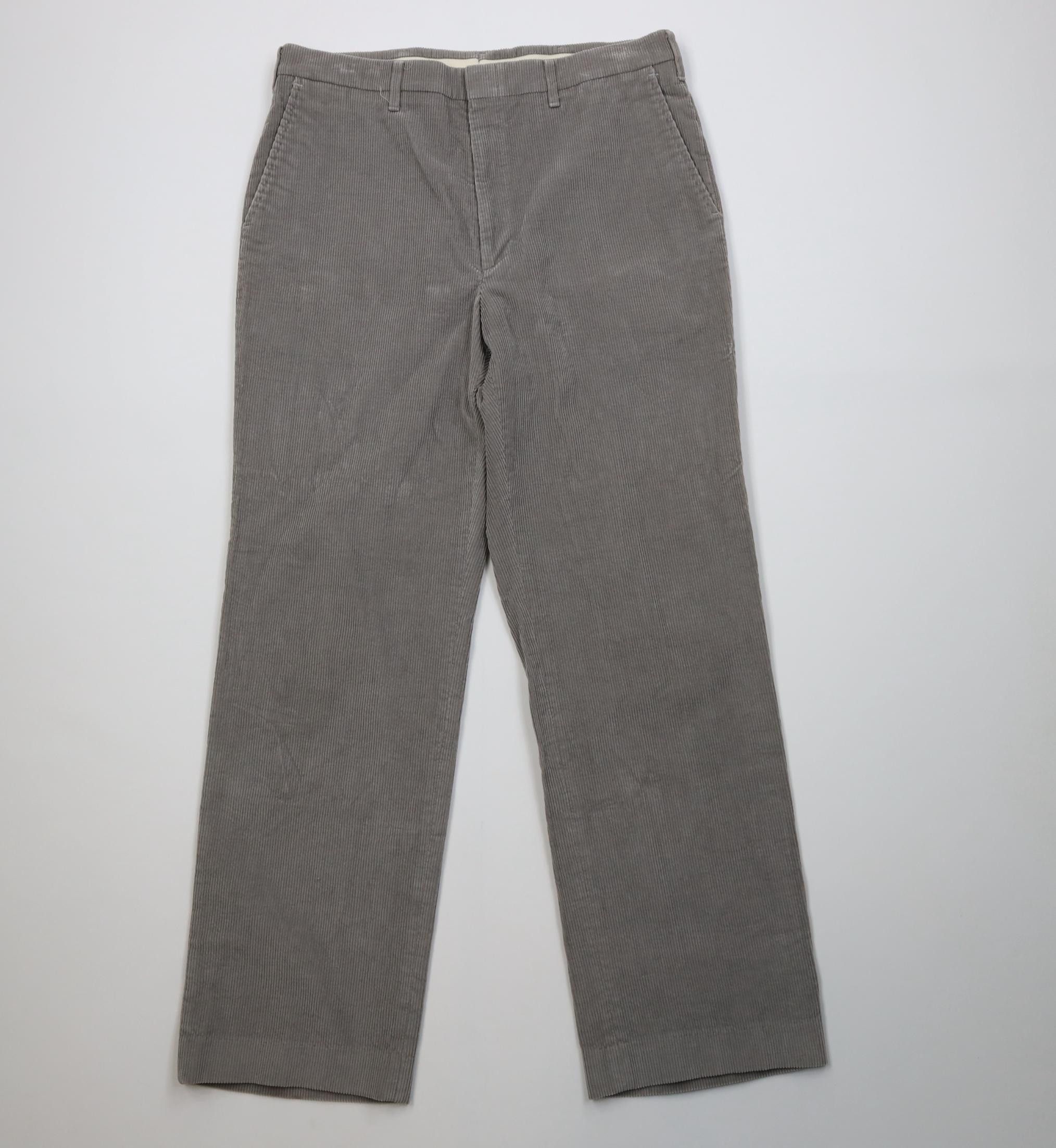 Vintage Vintage 70s Streetwear Wide Leg Corduroy Chino Pants USA Size US 32 / EU 48 - 1 Thumbnail
