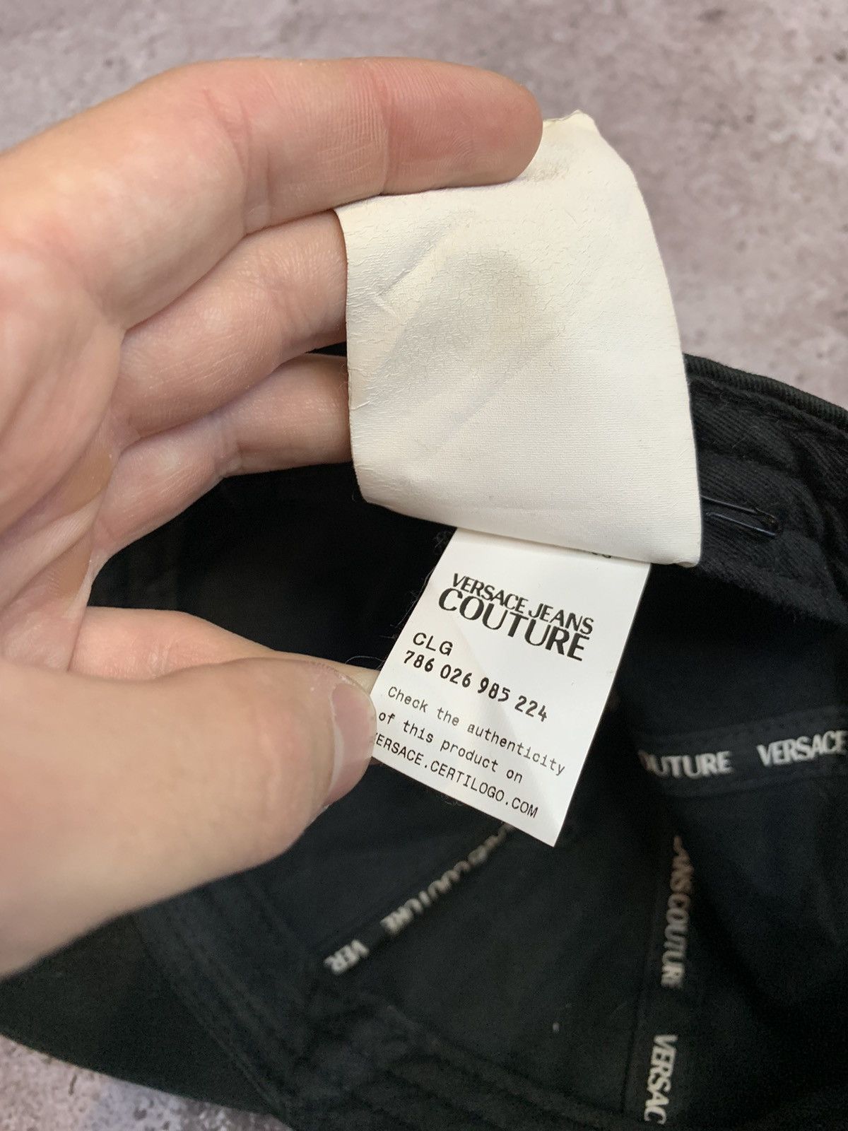 Versace × Versace Jeans Couture Versace jeans baseball cap Size ONE SIZE - 8 Thumbnail