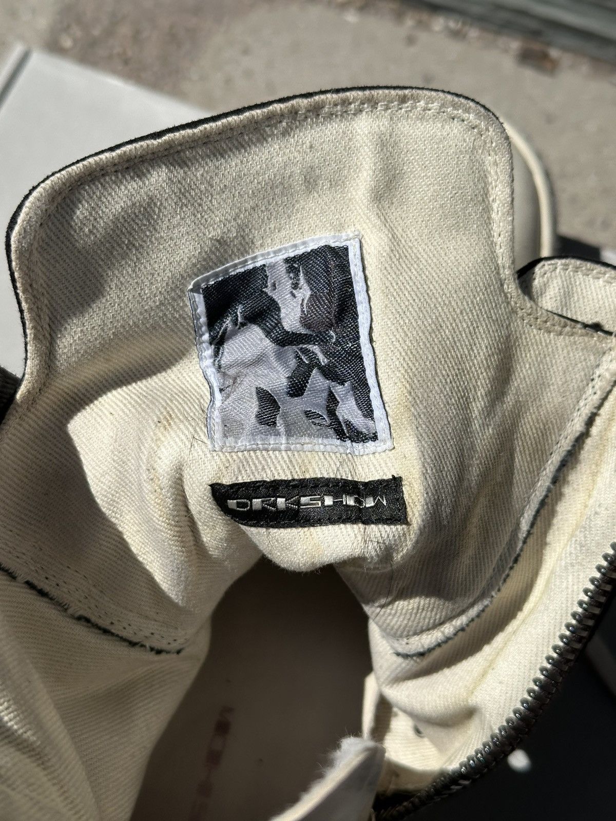Rick Owens Drkshdw Rick Owens DRKSHDW Black Sneaks Sneakers Size US 11.5 / EU 44-45 - 12 Thumbnail