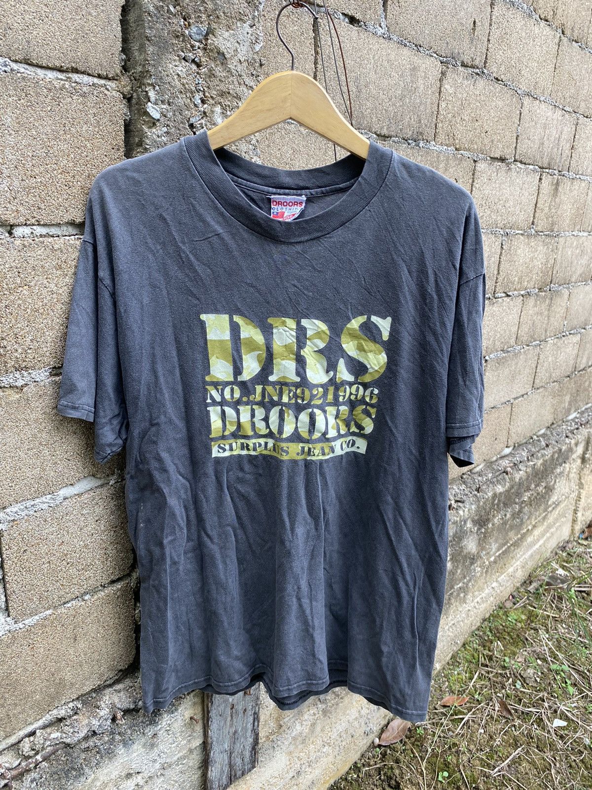 Vintage droors 1996 skategang streetwear tee
