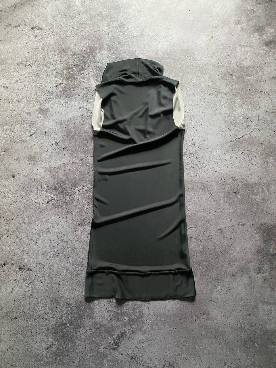 Balenciaga BALENCIAGA COWL NECK ASYMMETRIC SLEEVELESS CHROME GREY DRESS Size M / US 6-8 / IT 42-44 - 8 Thumbnail