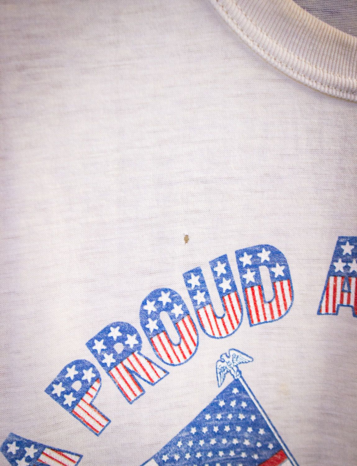 Vintage Vintage Proud American From Alabama Graphic T Shirt 80s Size US L / EU 52-54 / 3 - 4 Thumbnail