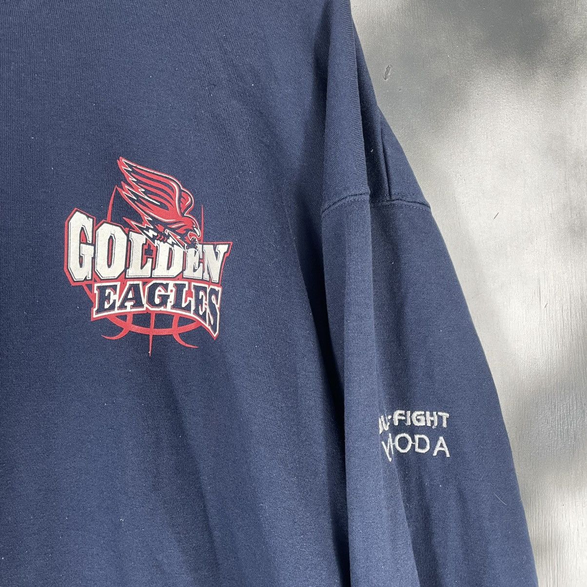 Japanese Brand Vintage Bull Fight Basketball Golden Eagle Size US XXL / EU 58 / 5 - 6 Thumbnail