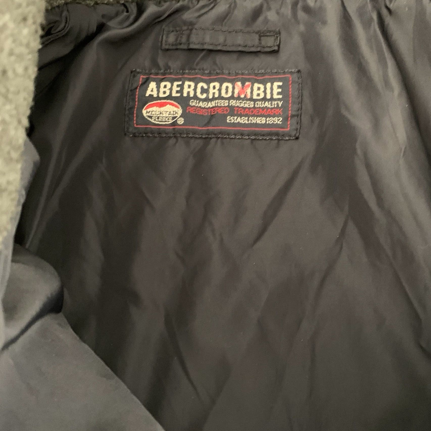 Abercrombie & Fitch VINTAGE Abercrombie & Fitch Jacket Mens L Blue 90s Outdoor Hooded Insulated Softshell Reversible Pullover Wind-Resistant 1/2 Zip Logo Size US L / EU 52-54 / 3 - 6 Thumbnail