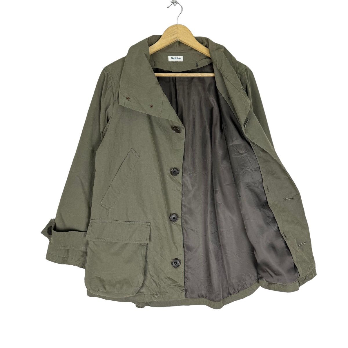 Issey Miyake ❄️PLANTATION ISSEY MIYAKE SHAWL COLLAR BUTTON JACKET Size M / US 6-8 / IT 42-44 - 8 Thumbnail
