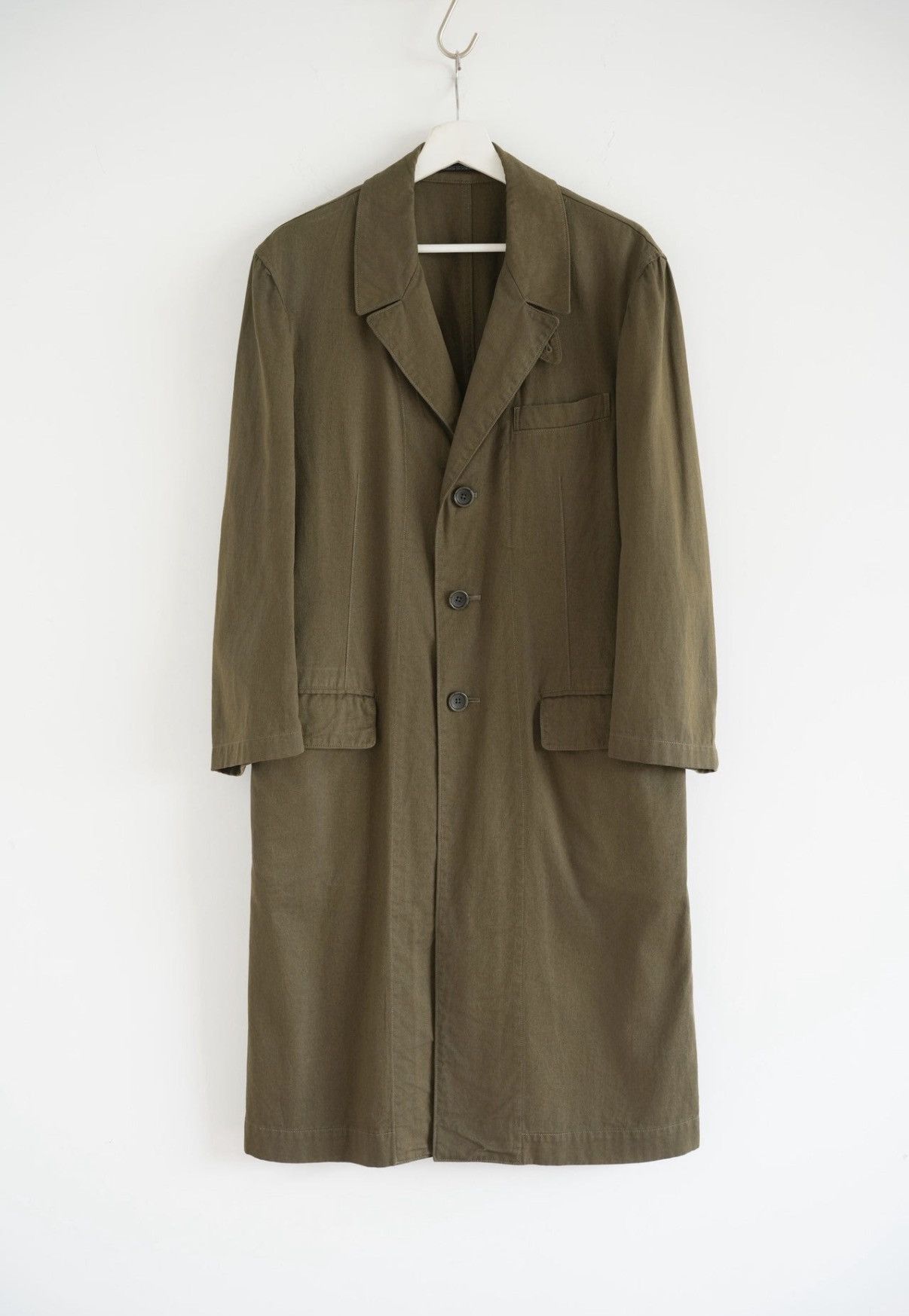 Yohji Yamamoto Yohji Yamamoto 22SS Zipped Dr.Jkt Coat J4 Size US S / EU 44-46 / 1 - 1 Thumbnail