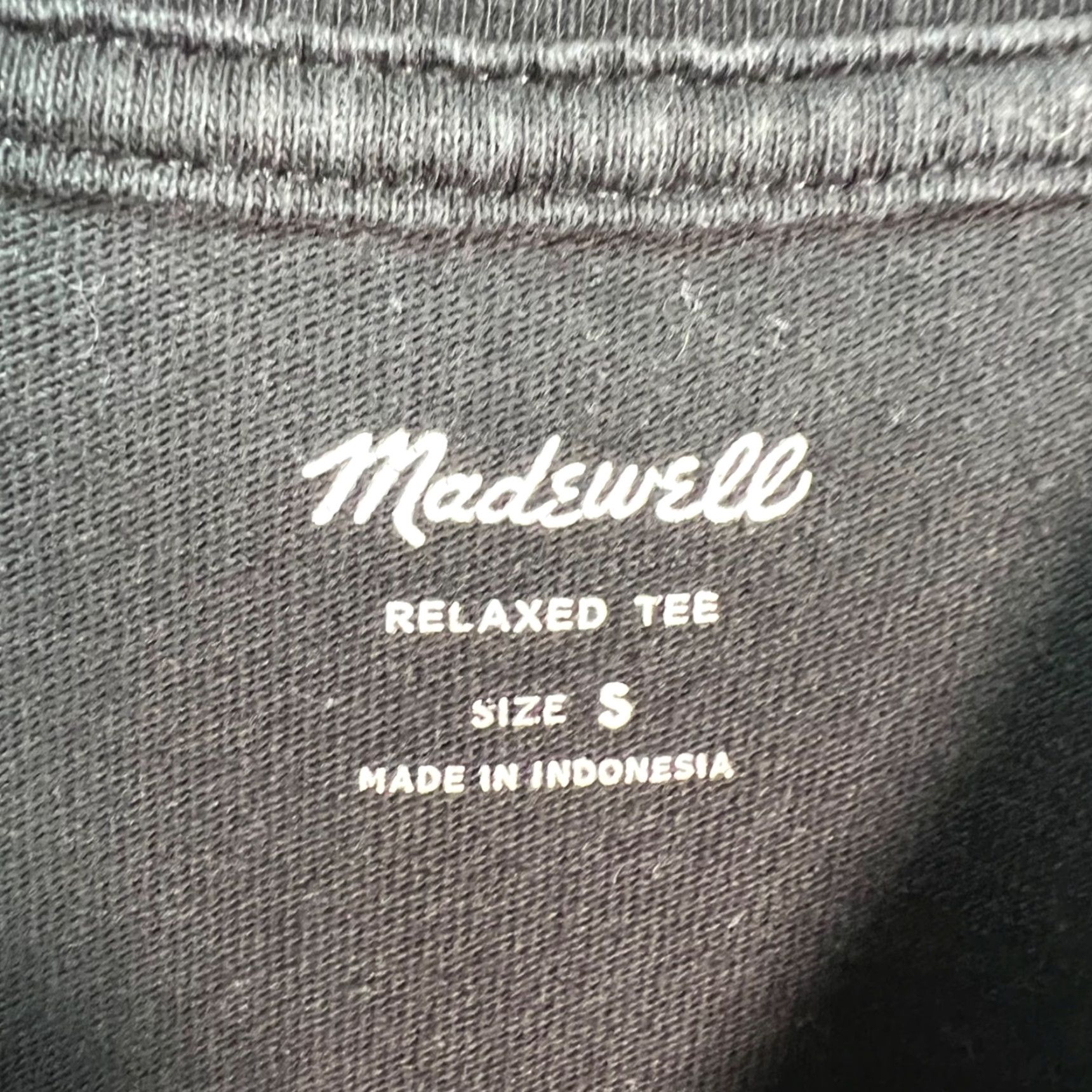 Madewell Madewell Shirt Mens Size Small Black Cotton Crew Neck T-Shirt Relaxed Everyday Basic Vintage No N/A 2020-2029 Size US S / EU 44-46 / 1 - 3 Thumbnail