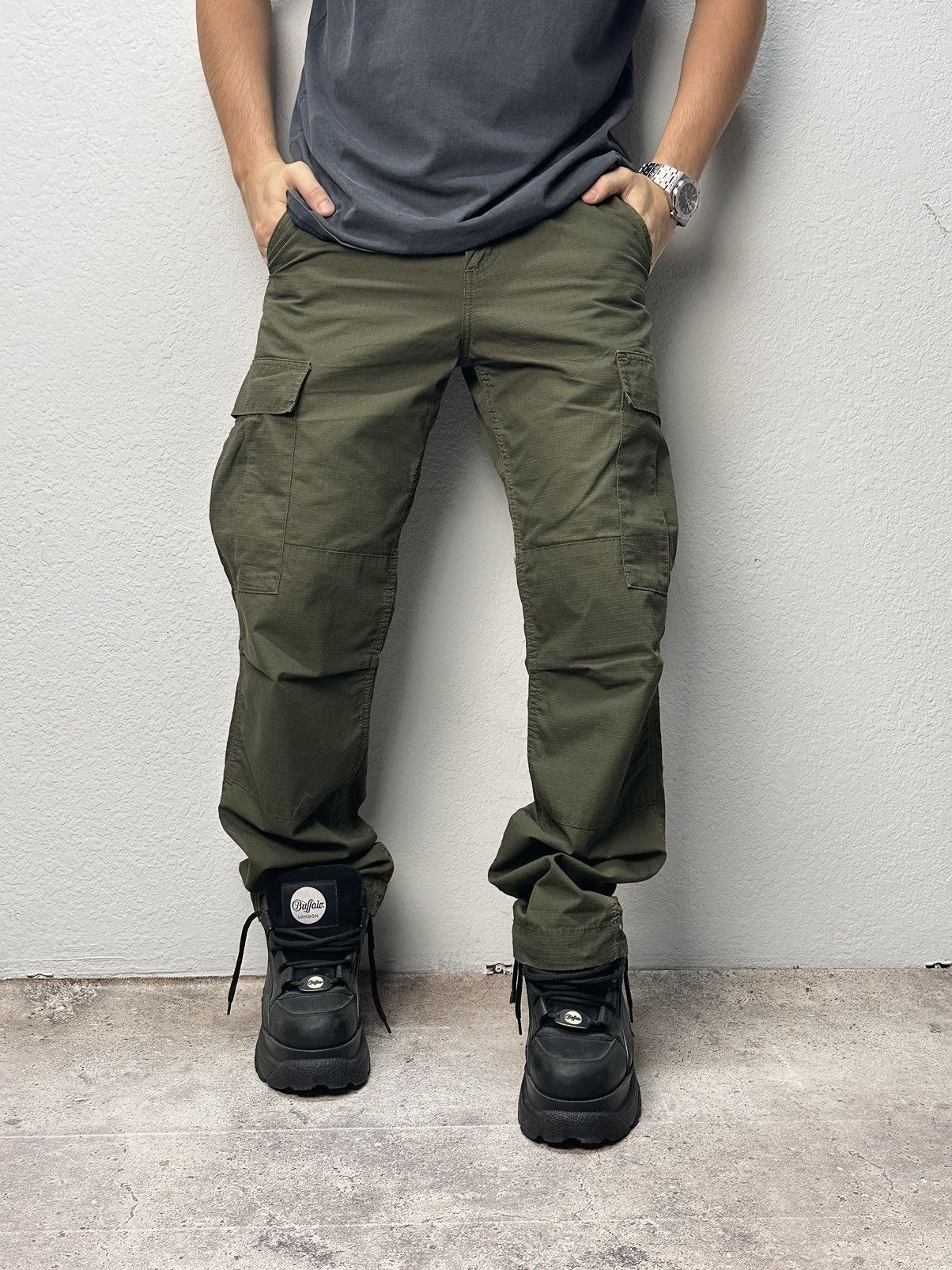 Carhartt Vintage USA Bontage Carhartt Wip Baggy Y2k Size US 30 / EU 46 - 3 Thumbnail