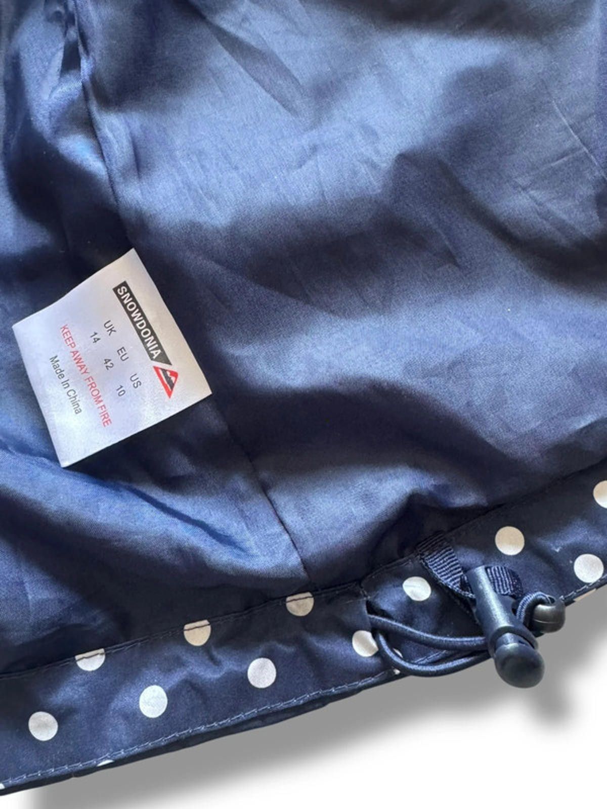 Designer Ladies Snowdonia Rain Jacket – Size 14 – Lightweight Size L / US 10 / IT 46 - 8 Thumbnail