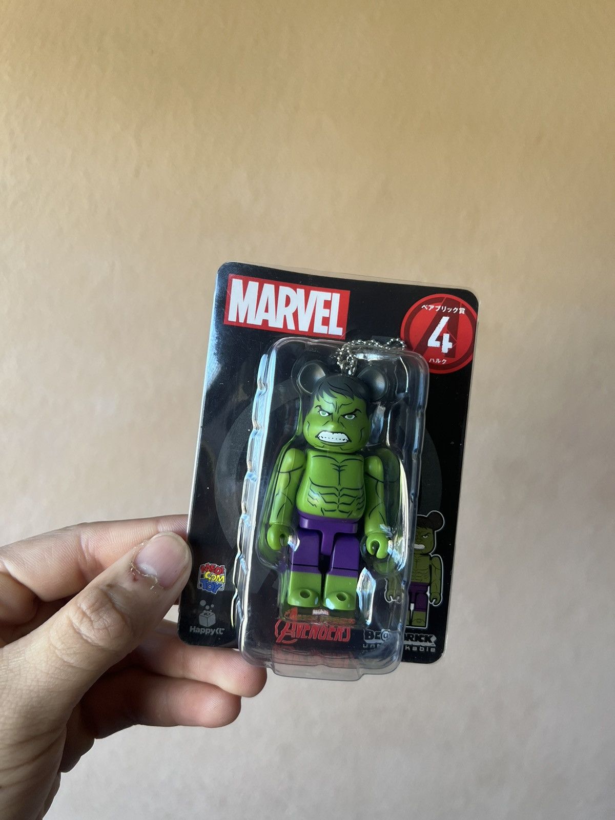 Medicom Toy Bearbrick Hulk Marvel 100% Size ONE SIZE - 1 Thumbnail