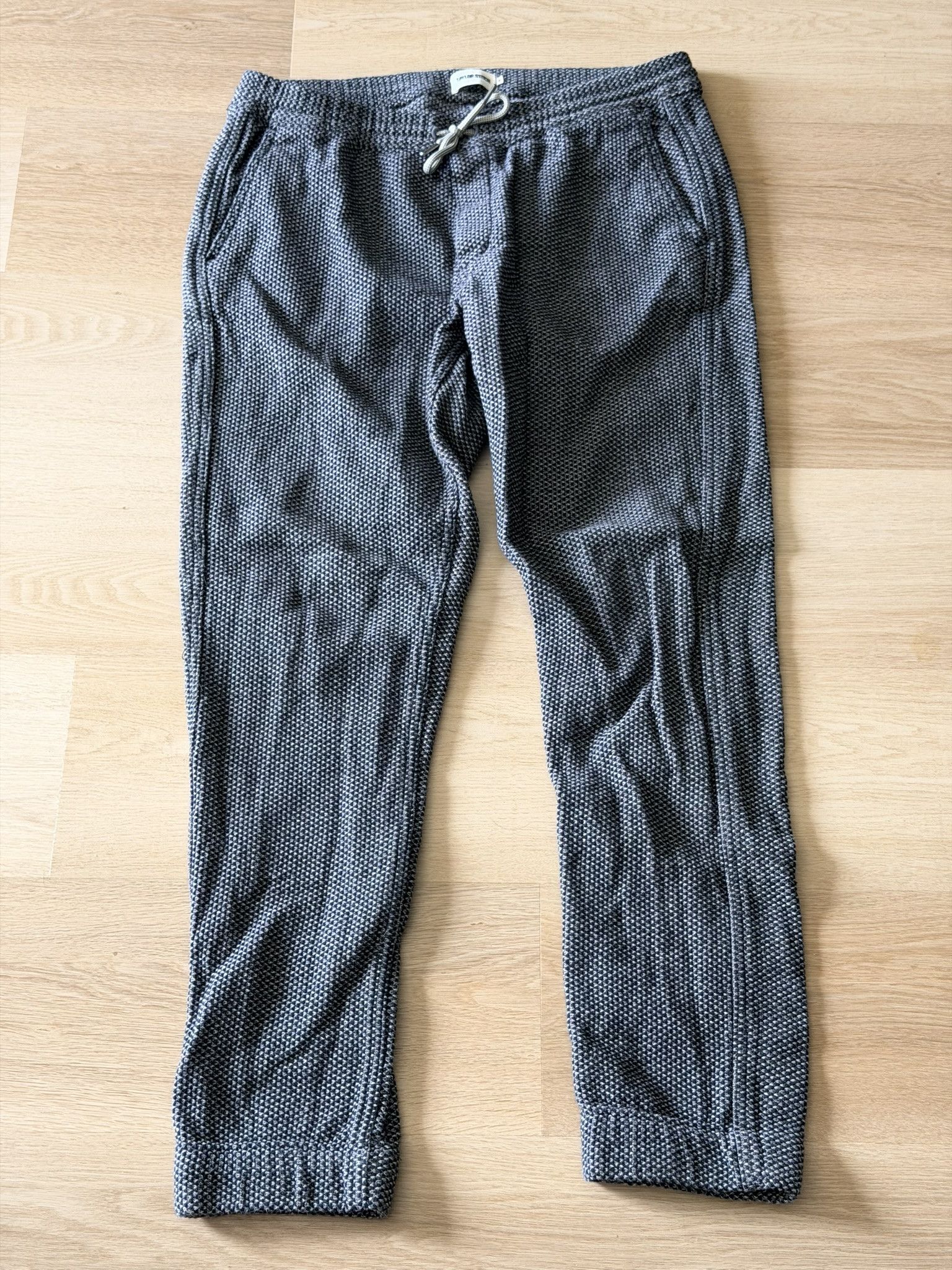 The Après Pant in Charcoal Sashiko