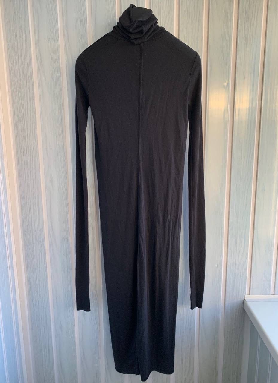 Rick Owens Rick Owens Lilies Black Angora Wool Blend Turtleneck Dress Size M / US 6-8 / IT 42-44 - 6 Thumbnail