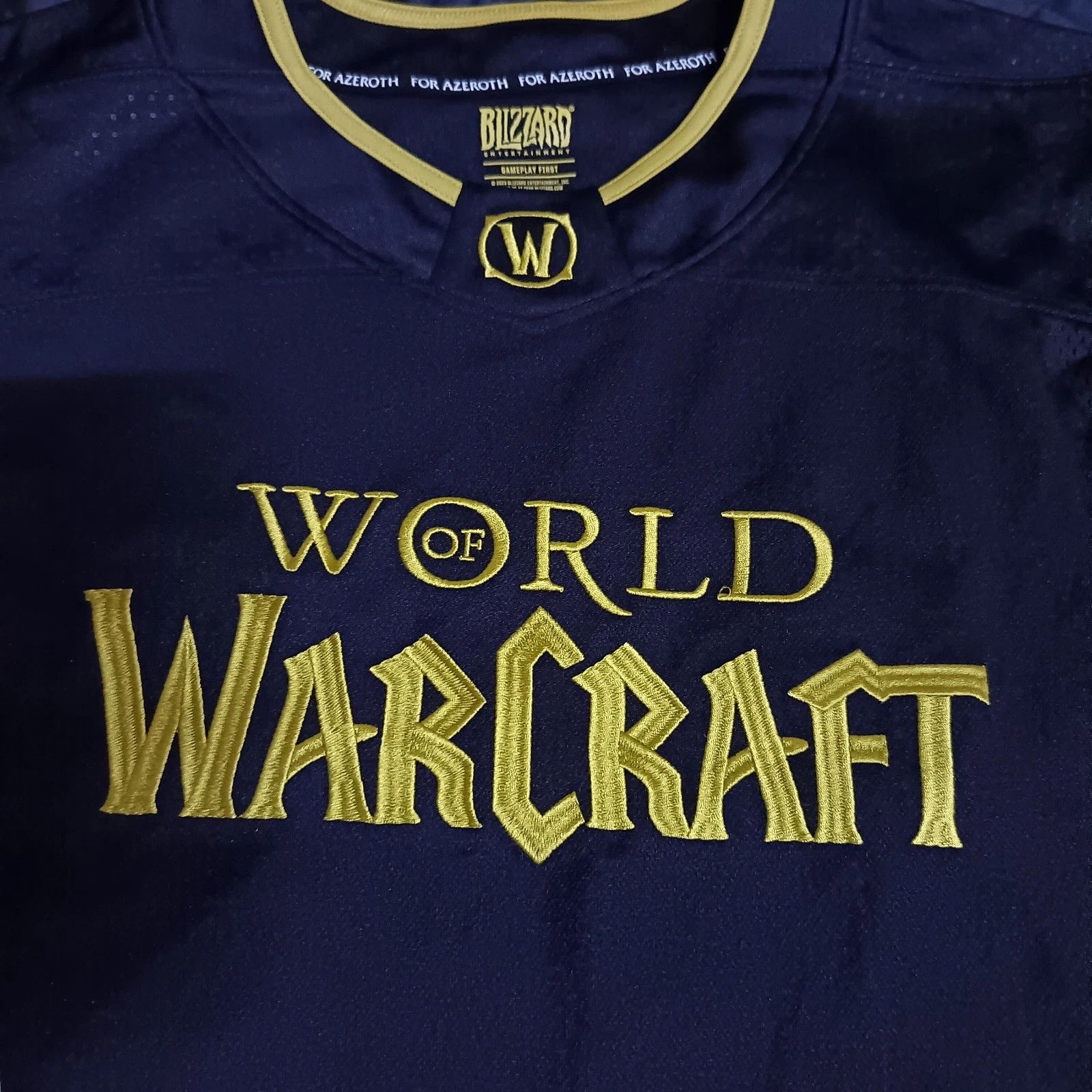 Other Blizzard World of Warcraft Azeroth Hockey Jersey Size US L / EU 52-54 / 3 - 3 Thumbnail