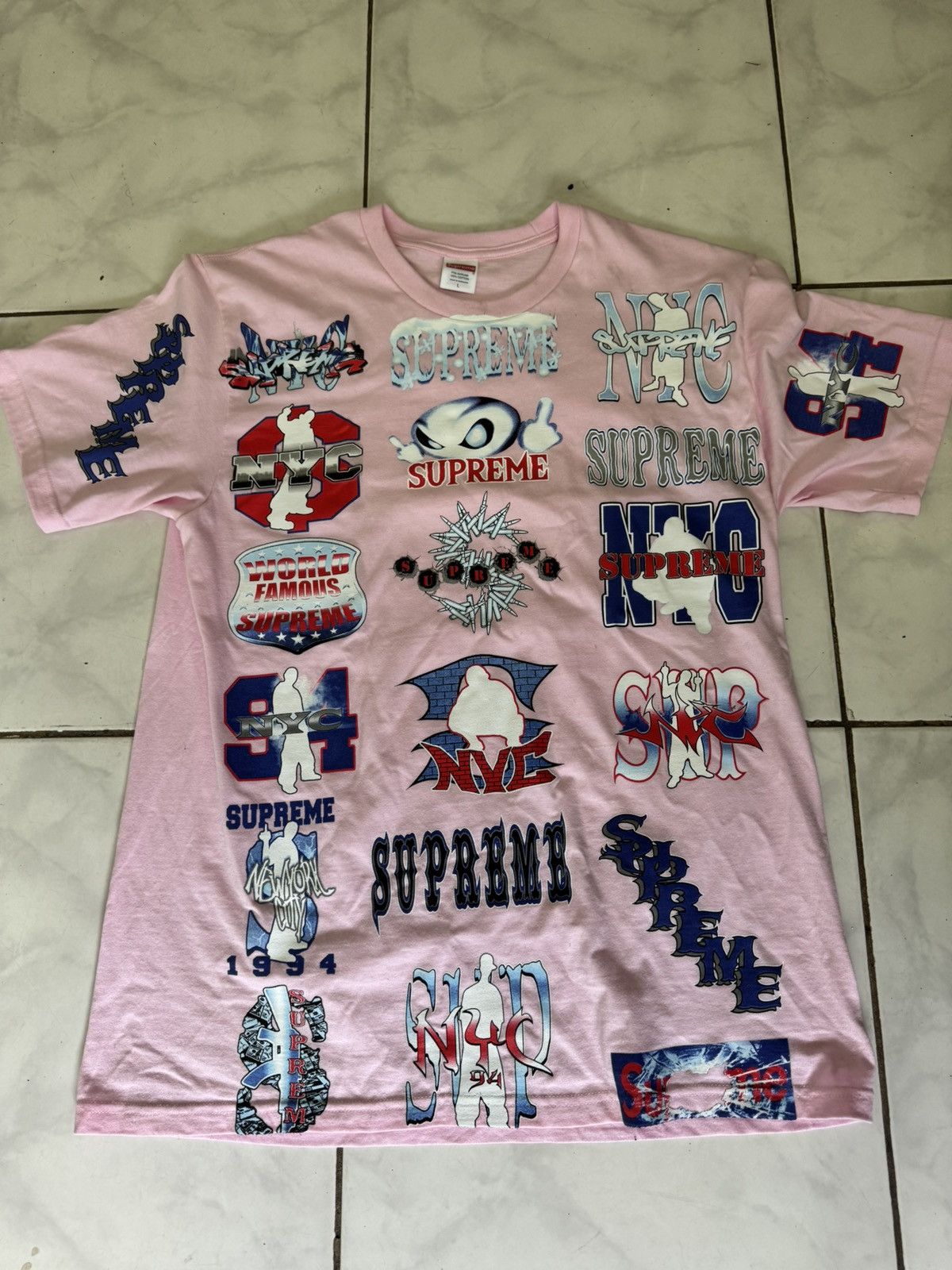 Supreme Supreme Rare Nyc Monogram Size US M / EU 48-50 / 2 - 1 Thumbnail