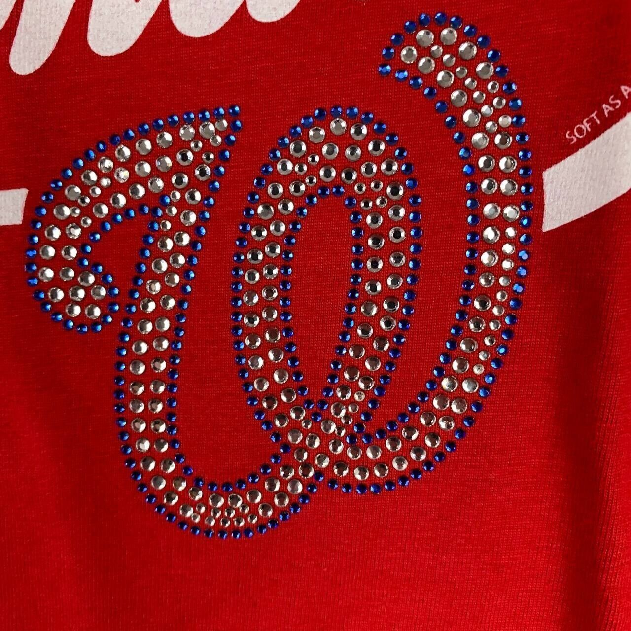 MLB Washington Nationals MLB Soft As A Grape T-Shirt Red Women Size S / US 4 / IT 40 - 4 Thumbnail