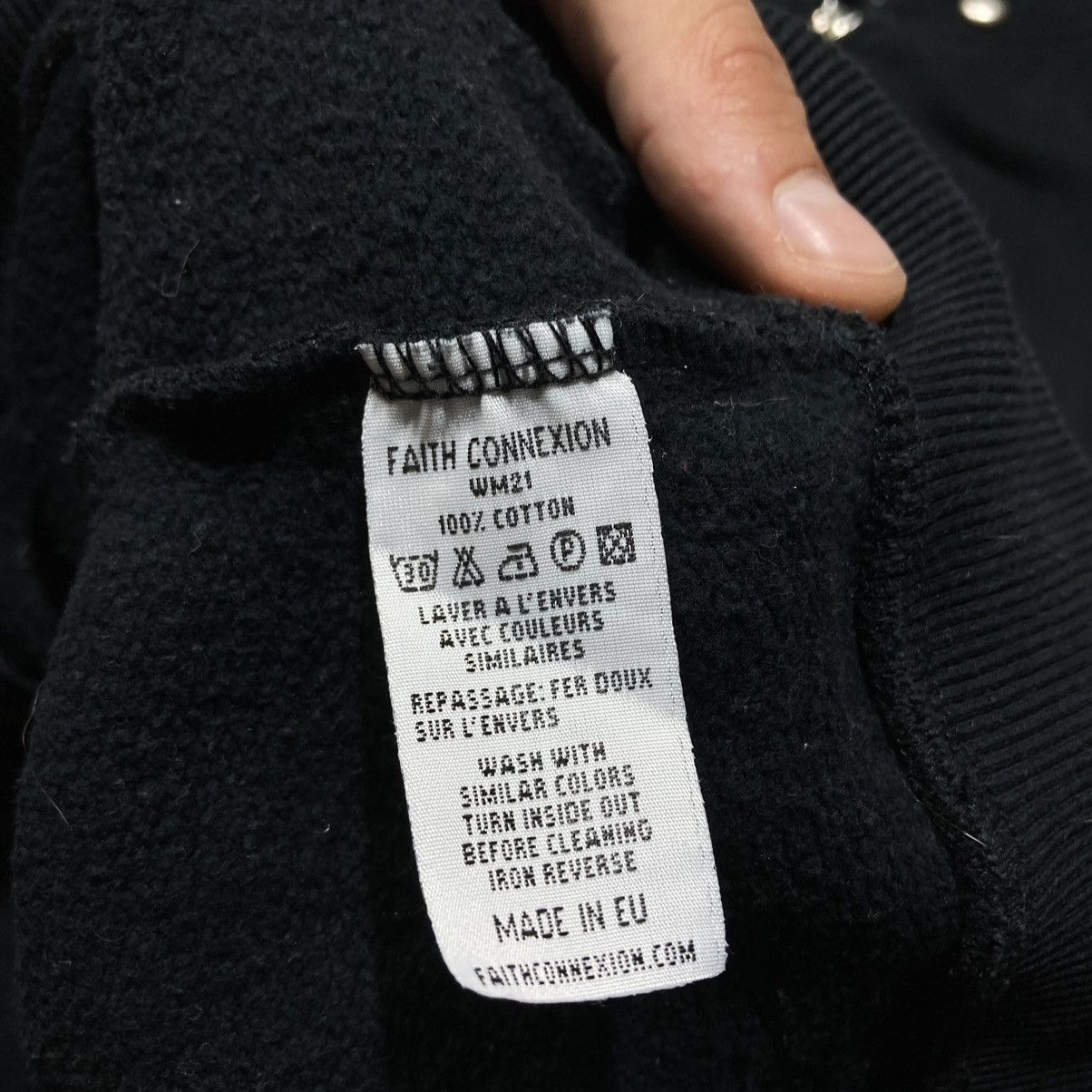 Faith Connexion Vintage Faith Connexion Chrome Zip Hoodie Size US M / EU 48-50 / 2 - 9 Thumbnail
