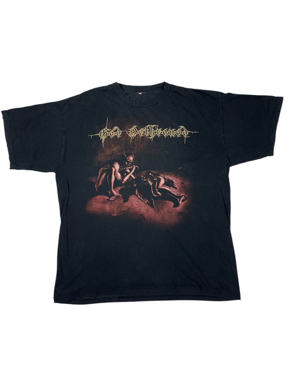 Band Tees × Vintage Vintage 2001 God Dethroned - Ravenous Metal Band T-shirt Size US XL / EU 56 / 4 - 1 Thumbnail