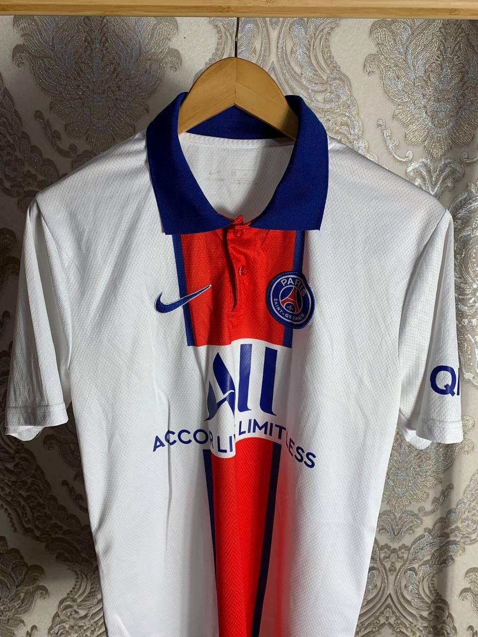 Nike × Vintage VERY RARE NIKE FC PSG PARIS FRANCE SOCCER JERSEY Y2K DRILL Size US M / EU 48-50 / 2 - 2 Thumbnail