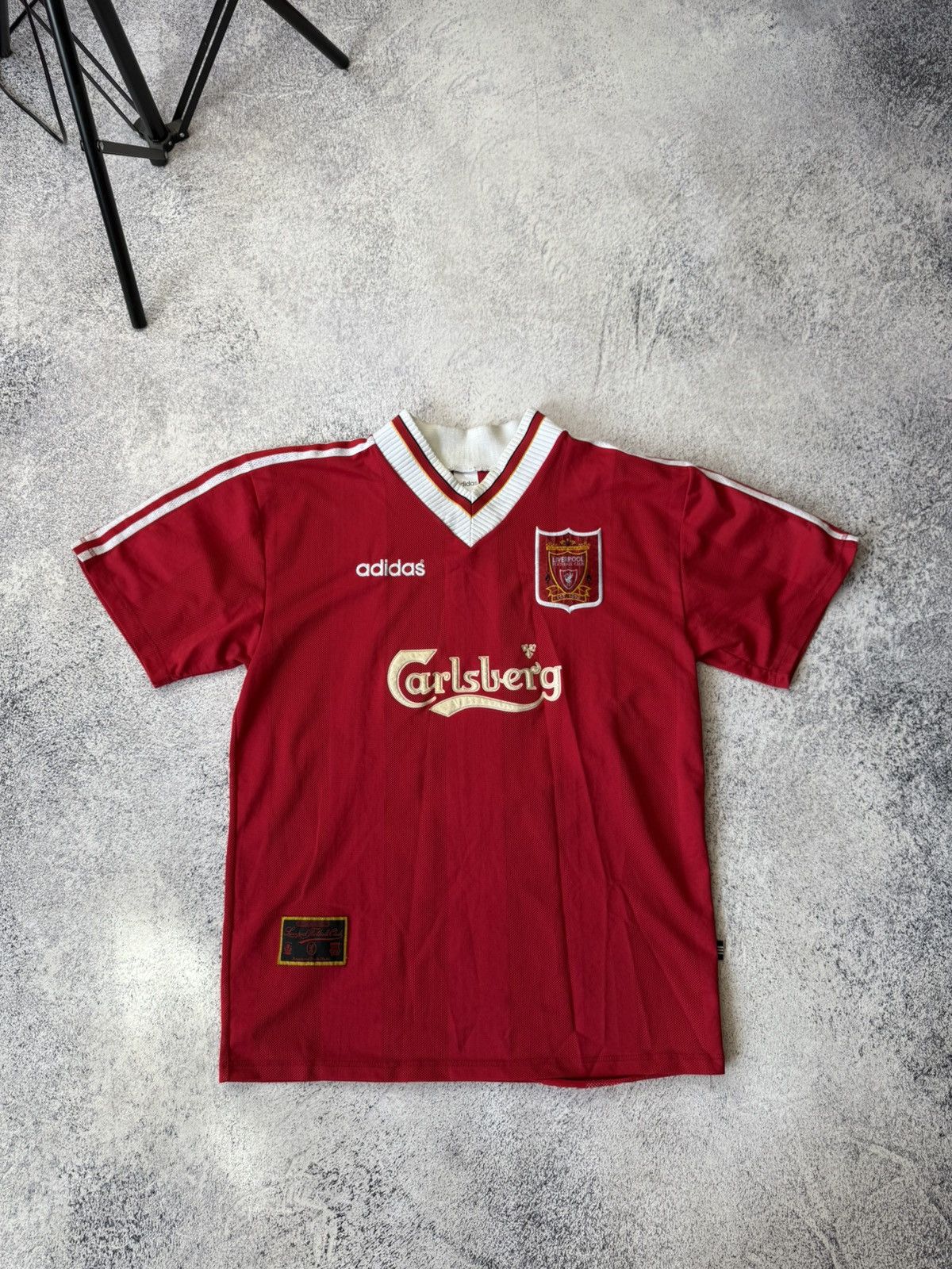 Adidas Liverpool Home Football Shirt 1995/96 Vintage XL Adidas Size US XL / EU 56 / 4 - 4 Thumbnail