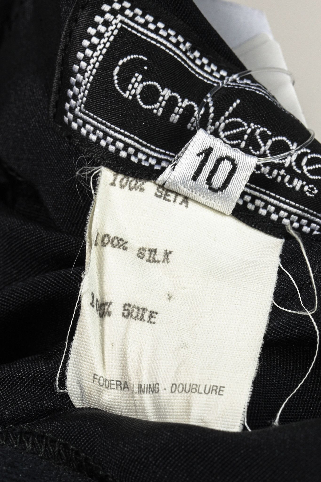 Versace Gianni Versace Vintage Asymmetrical Draped Silk Pant Size 30" / US 8 / IT 44 - 9 Thumbnail