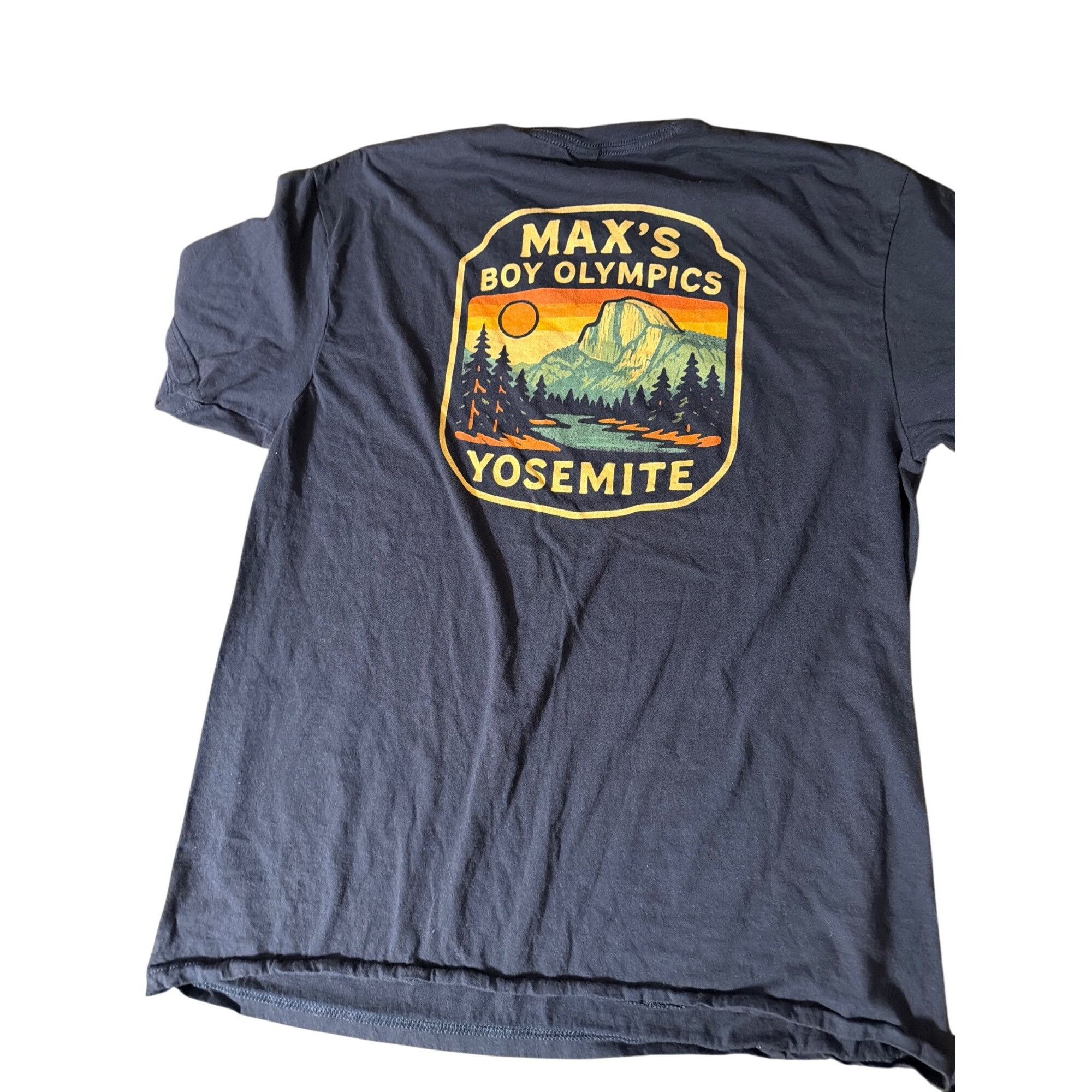 Gildan Max's Boy Olympic Yosemite T Shirt Navy Blue Gilden Cotton S Size US L / EU 52-54 / 3 - 2 Thumbnail