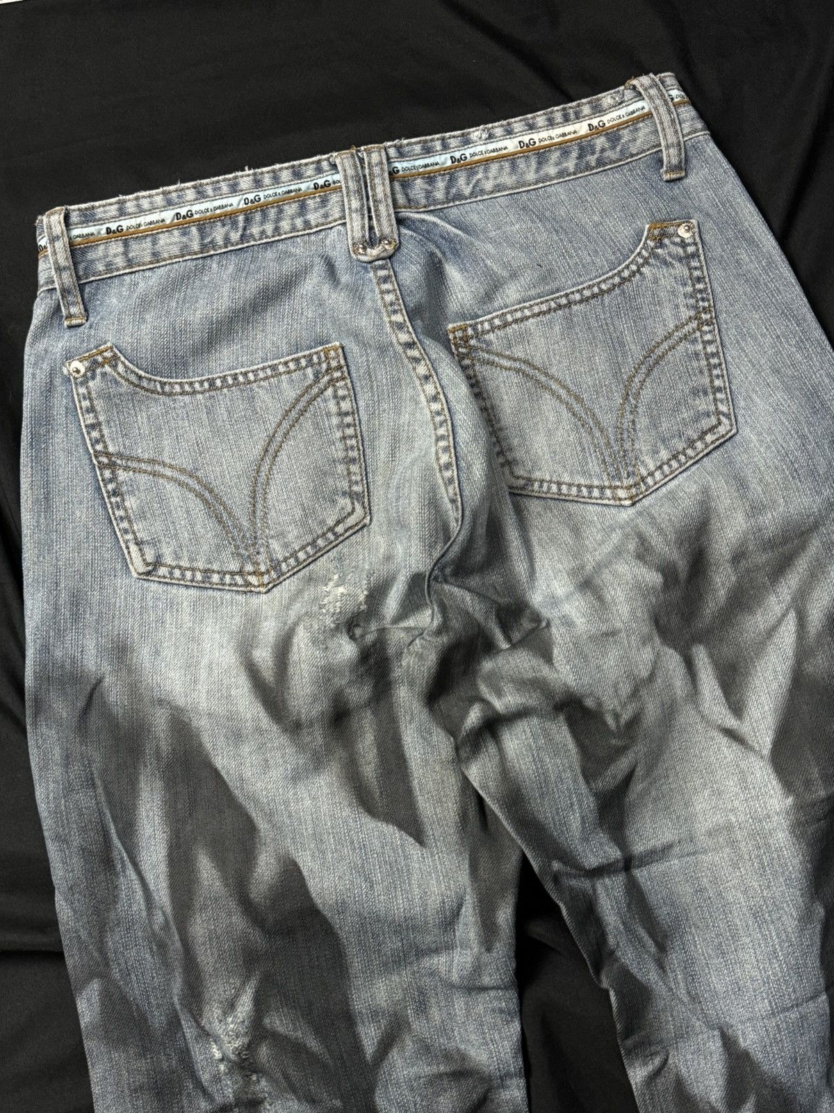 Dolce & Gabbana Archive Style Dolce Gabbana Distressed Denim Size US 30 / EU 46 - 9 Thumbnail