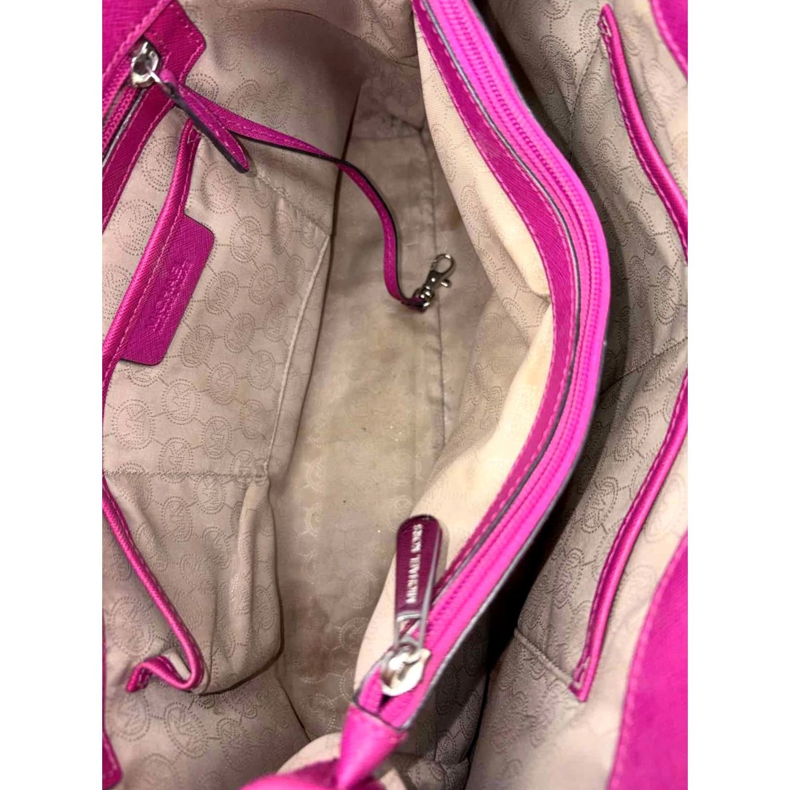 Vintage MICHAEL Michael Kors Pink Shoulder Bag Pre-Owned Shoulder Bag Womens Size ONE SIZE - 6 Thumbnail