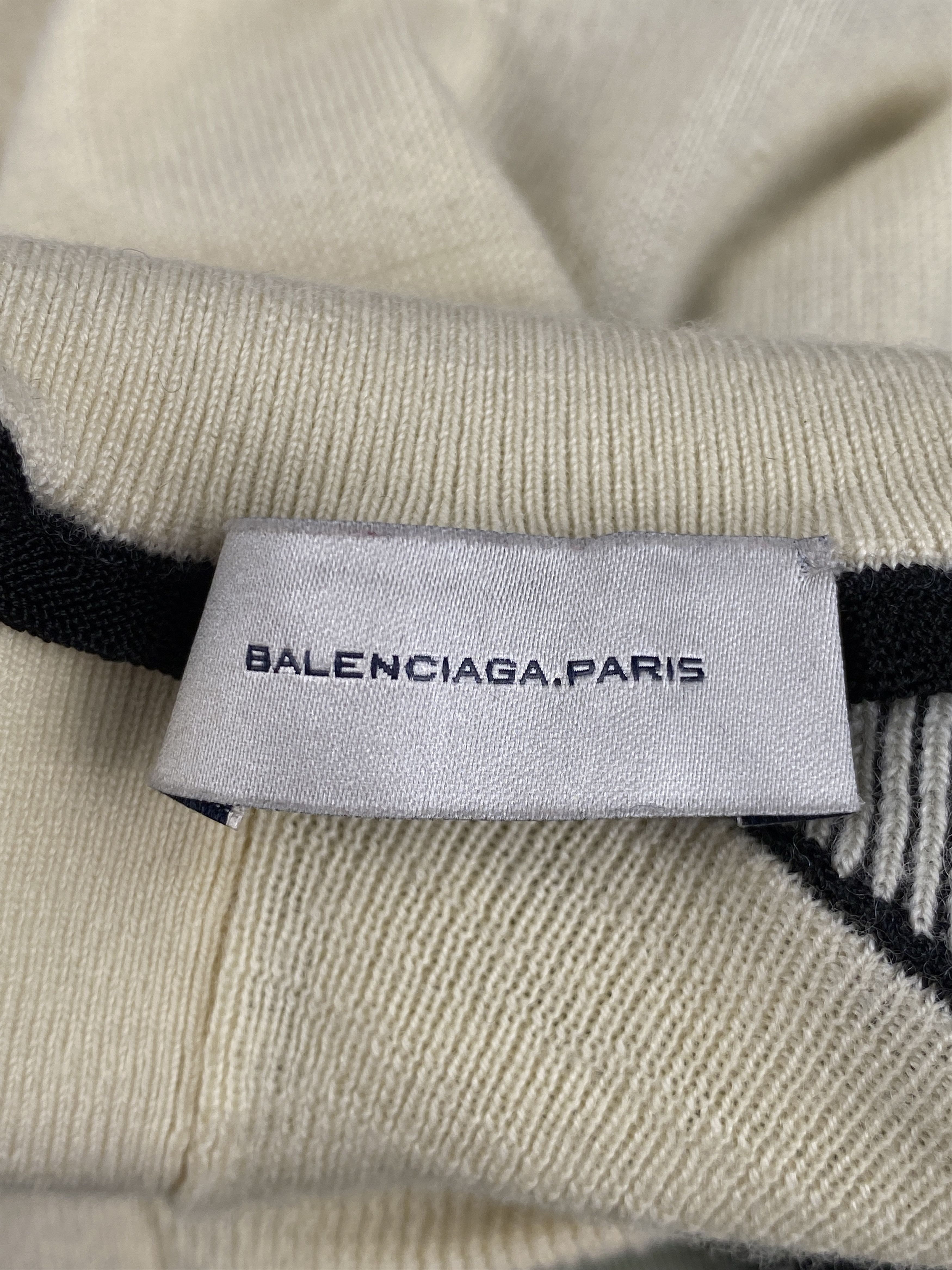 Balenciaga Nicolas Ghesquiêre Womens Ribbed Turtle Neck Size S / US 4 / IT 40 - 15 Thumbnail