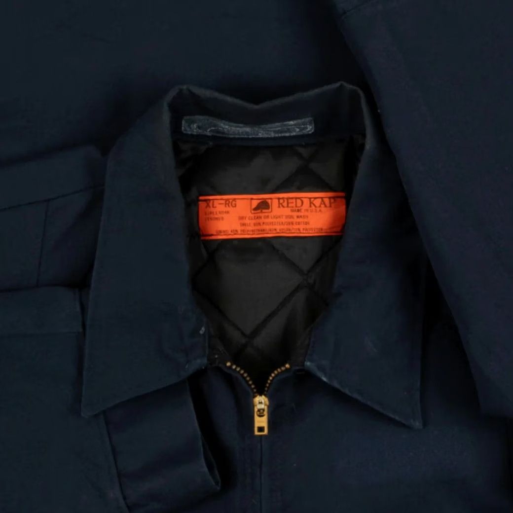 Red Kap VINTAGE Red Kap Jacket 90s Jesse Workwear XL Navy Blue Men’s Jacket Size US XL / EU 56 / 4 - 5 Thumbnail