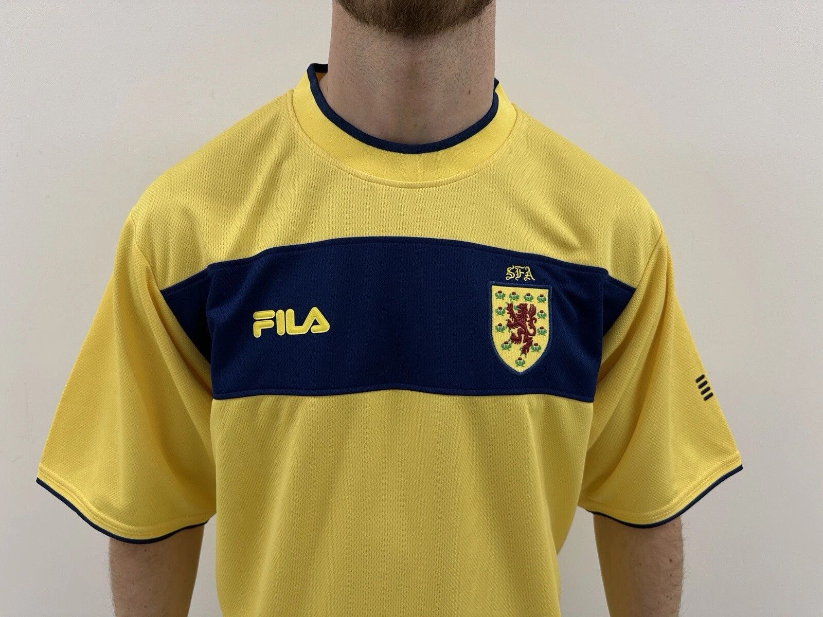 Fila × Vintage Vintage National Scotland 2002 2003 Away Jersey Soccer Fila Size US XL / EU 56 / 4 - 4 Thumbnail