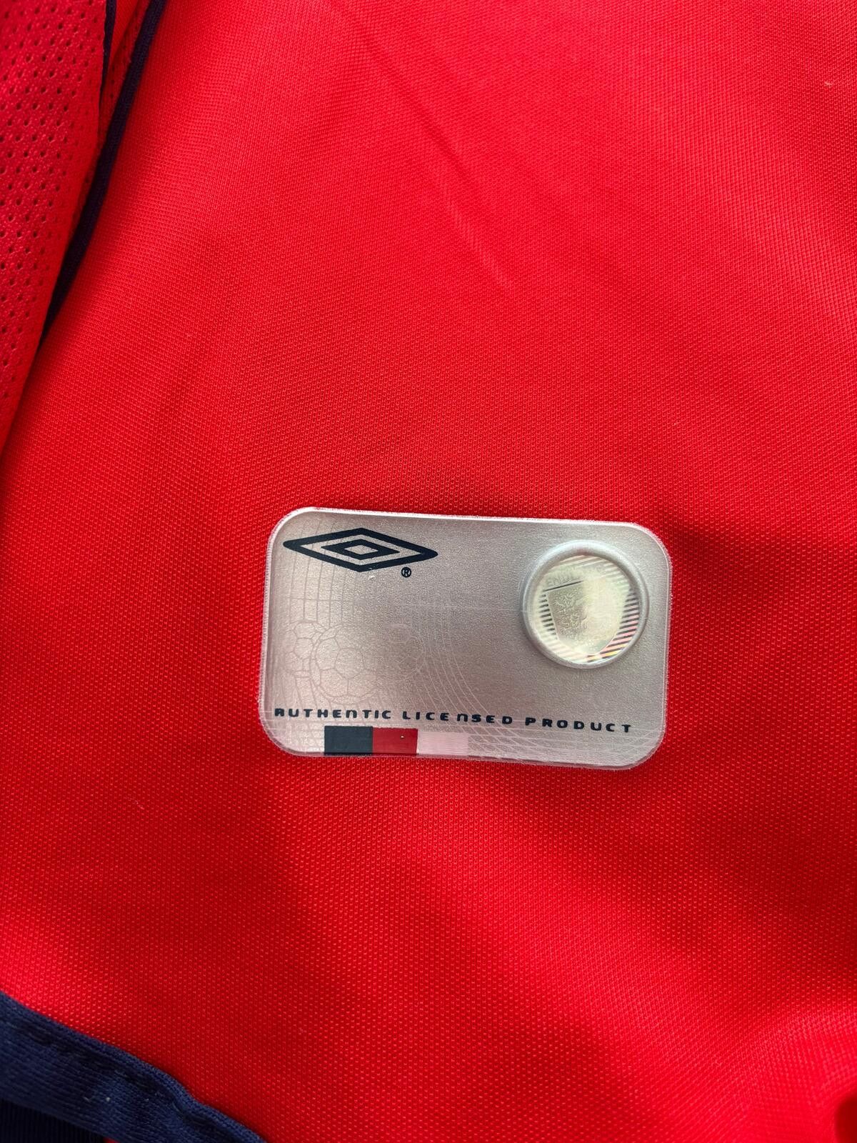 Umbro 2001/03 England Away Shirt Umbro (XL) Size US XL / EU 56 / 4 - 6 Thumbnail
