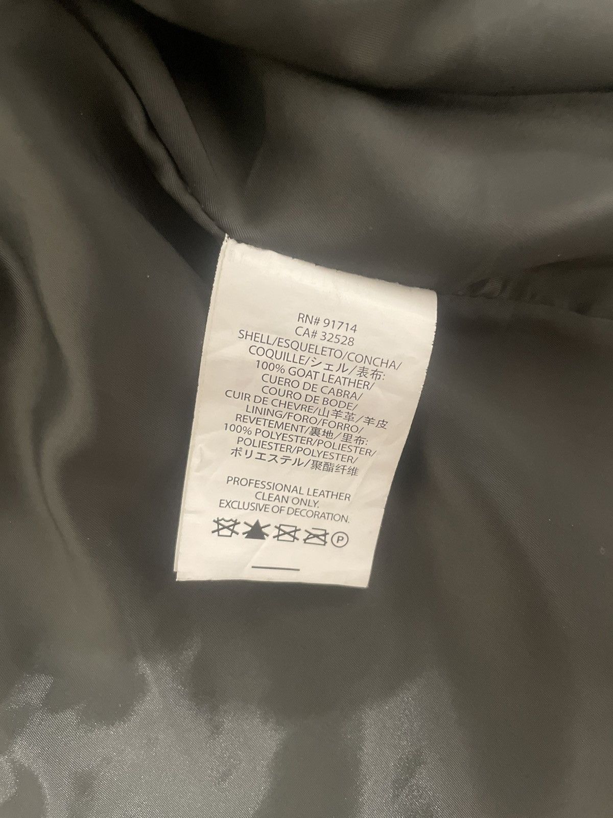 Armani Exchange Armani leather jacket Size US XS / EU 42 / 0 - 3 Thumbnail