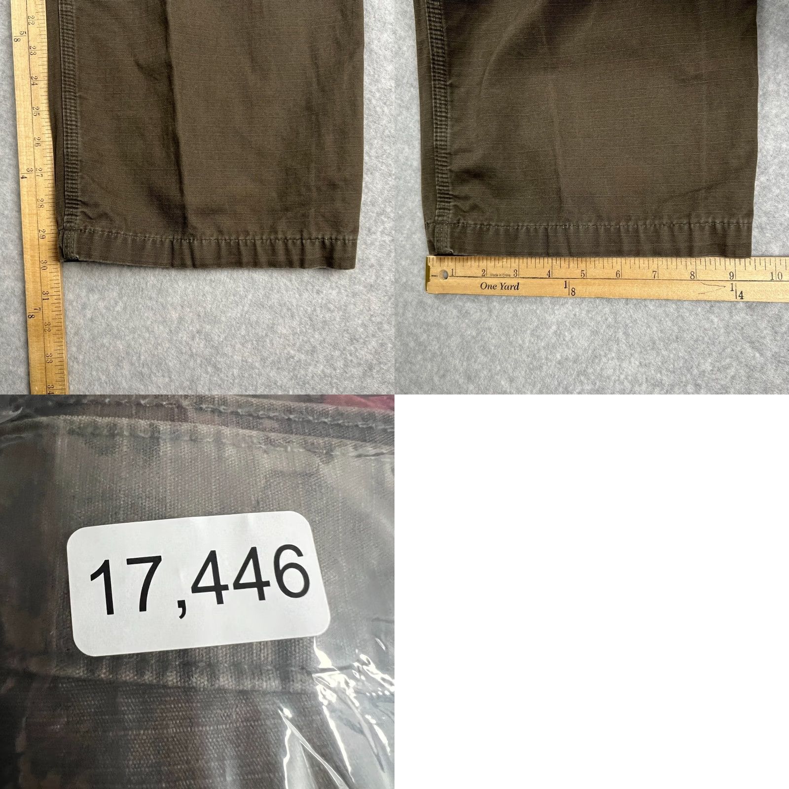 Carhartt Carhartt Ripstop Double Front Knee Cargo Pants 42x30 Relaxed Mens Brown B342 DFE - Excellent Condition Size US 42 / EU 58 - 8 Thumbnail