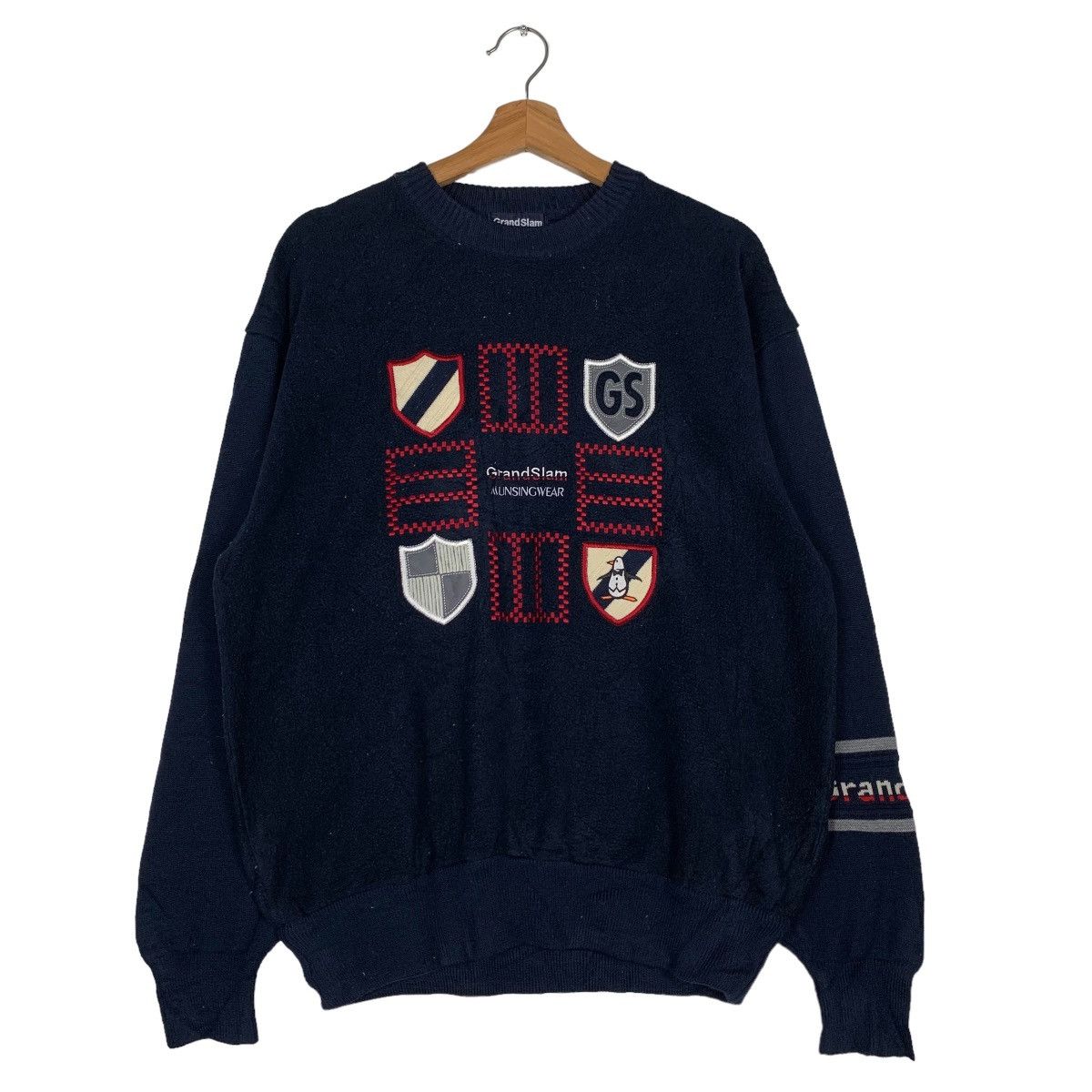 GRANDSLAM MUNSINGWEAR Embroidery Logo Sweatshirt #0009-C1