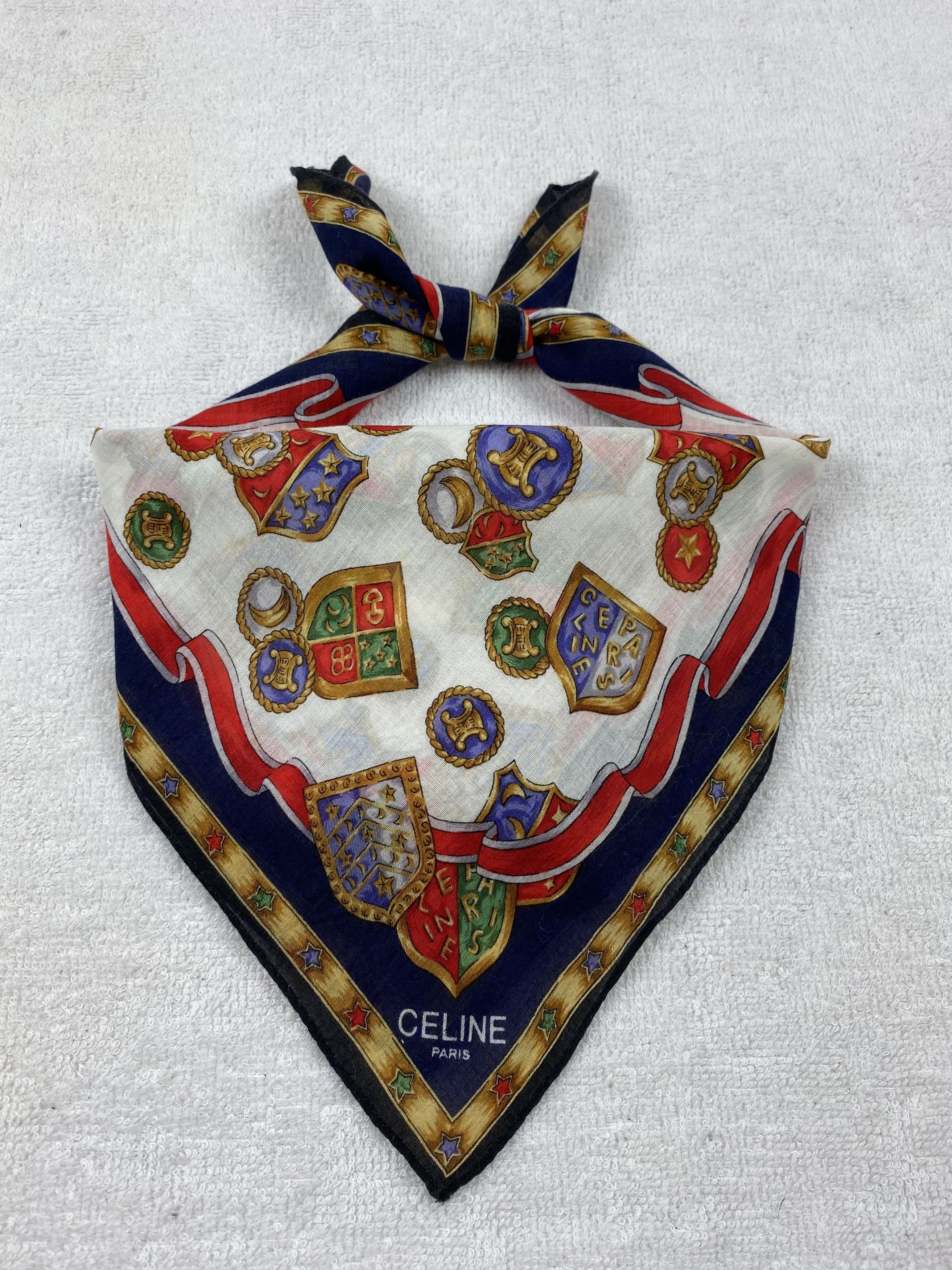 Celine Celine Handkerchief / Bandana / Neckerchief Size ONE SIZE - 2 Thumbnail