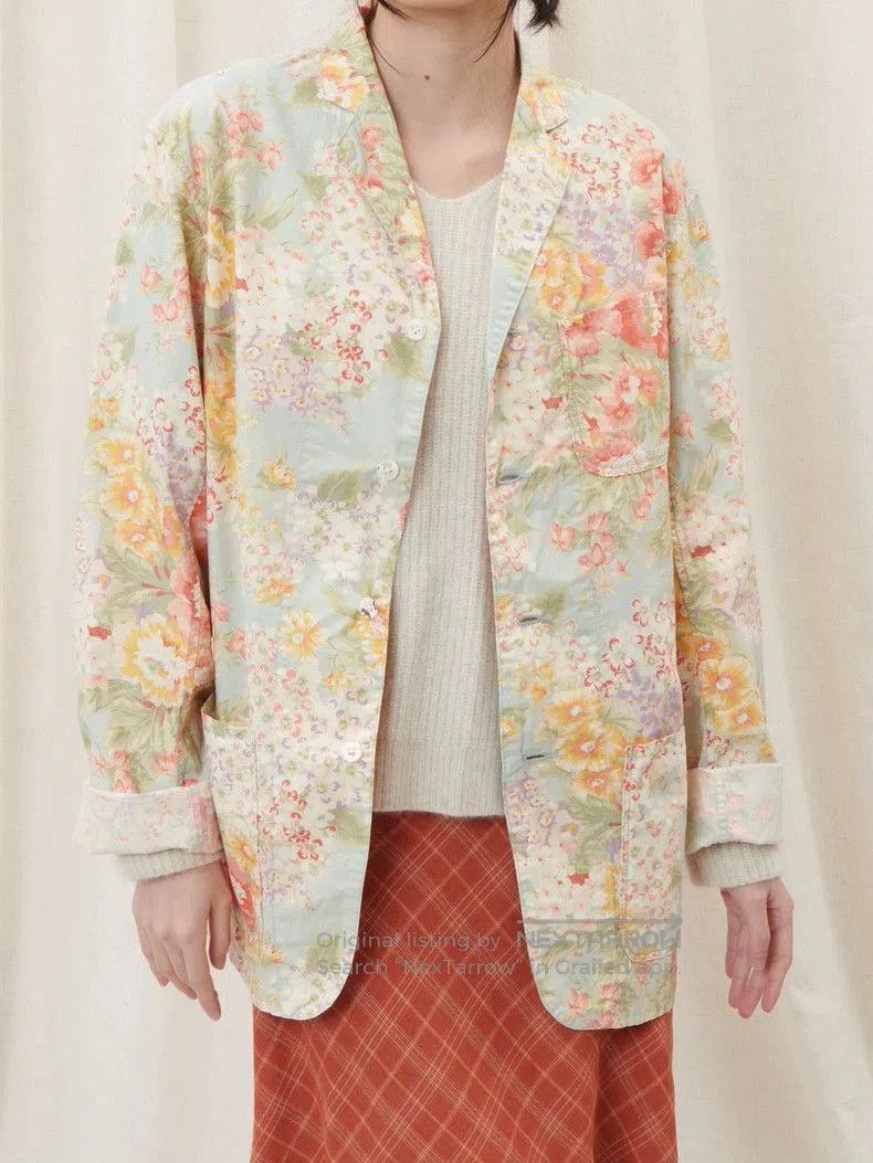 Kapital Kapital oil painting floral print suit . Size US L / EU 52-54 / 3 - 6 Thumbnail