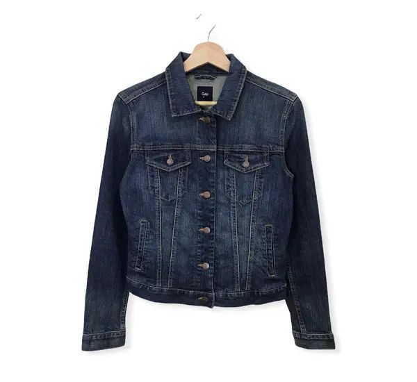 Image of Cowboy Equipment x Denim Jacket Gap Trucker Denim Jacket, Men's (Size XS)