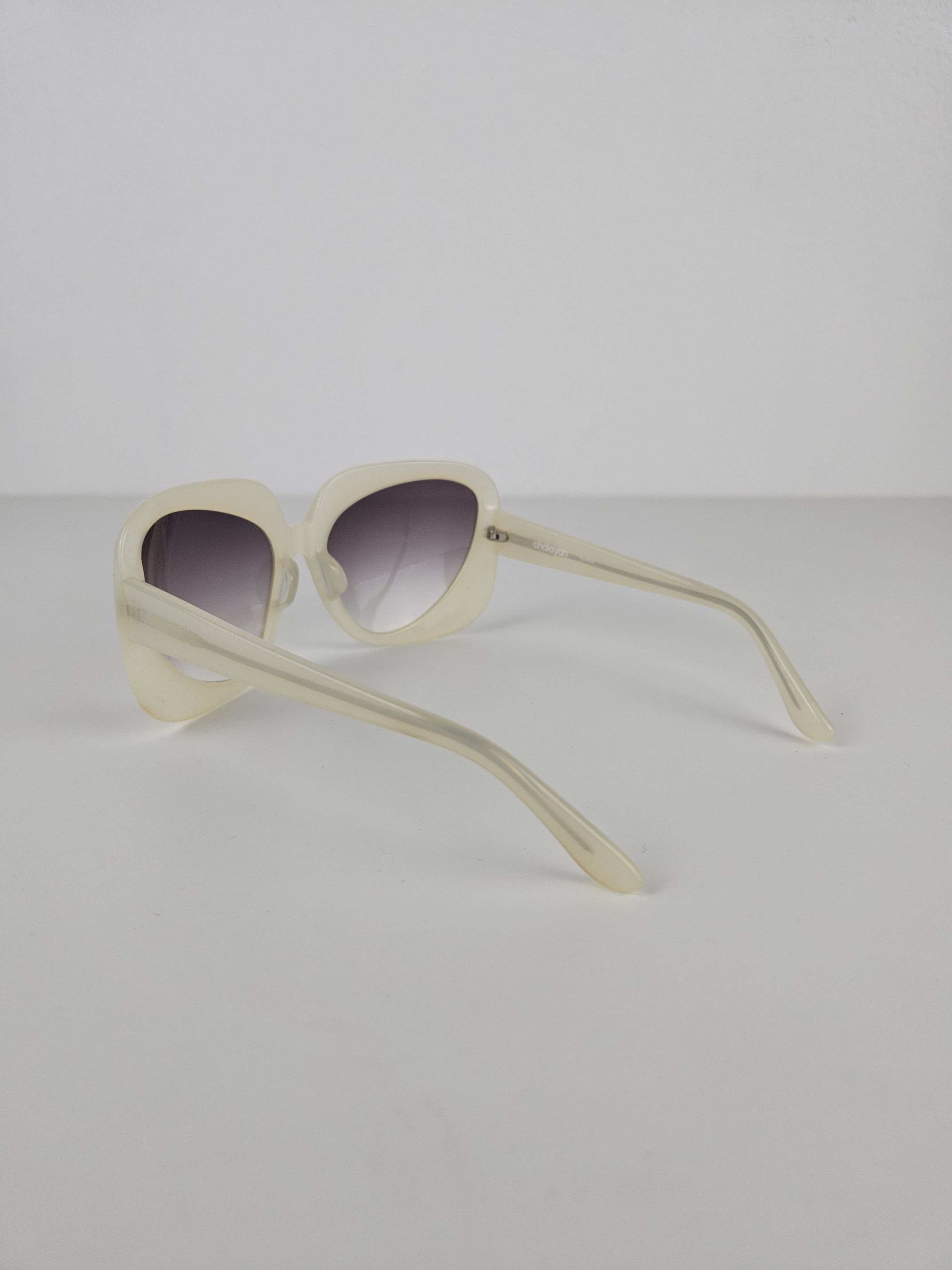 Hussein Chalayan Hussein Chalayan 75-HC02 oversized space age sunglasses Size ONE SIZE - 3 Thumbnail