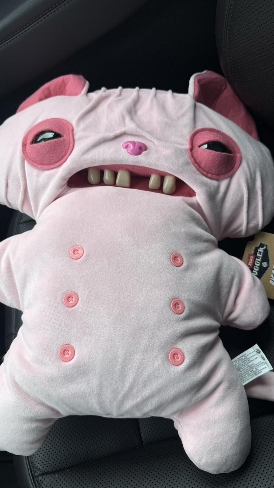 Other NEW FUGGLER XL 18" WRINKLE MC STINKLES BRAND NWT PINK PLUSH Size ONE SIZE - 4 Thumbnail
