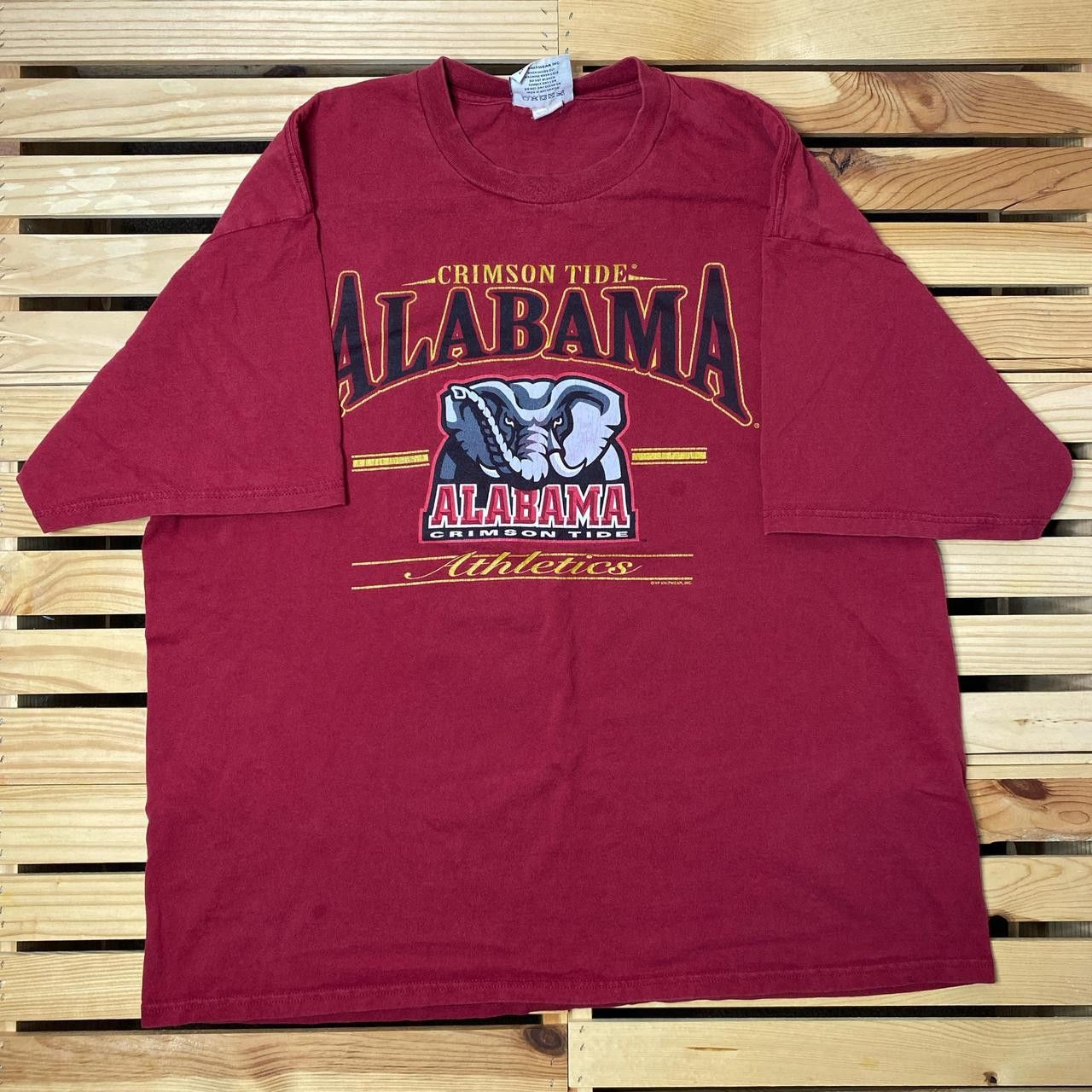 Lee Vintage University of Alabama Burgundy College Tee Size 2XL Size US XXL / EU 58 / 5 - 1 Thumbnail