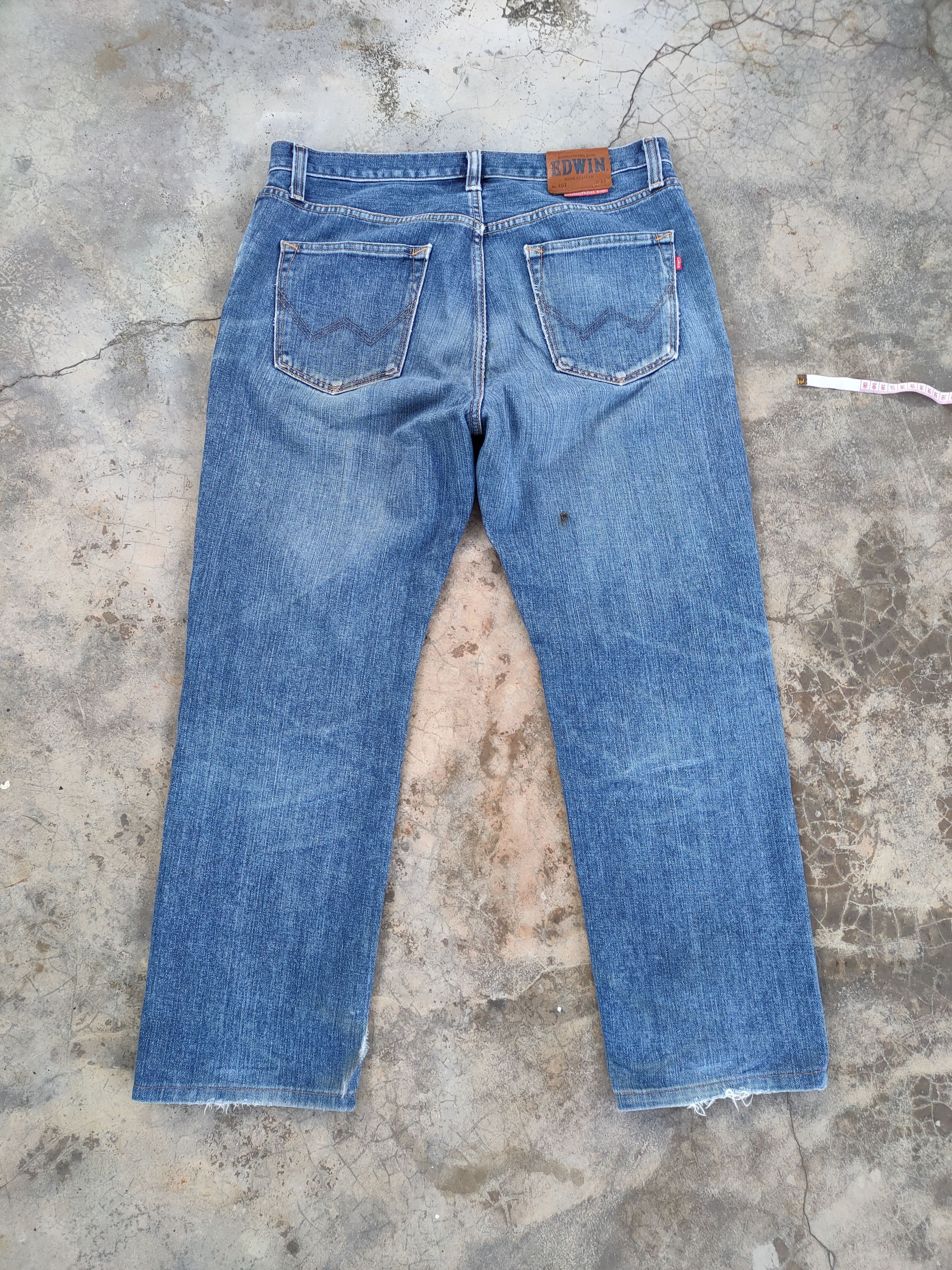 Edwin W36 VINTAGE EDWIN FADED DISTRESSED DENIM JEAN PANTS Size US 36 / EU 52 - 8 Thumbnail