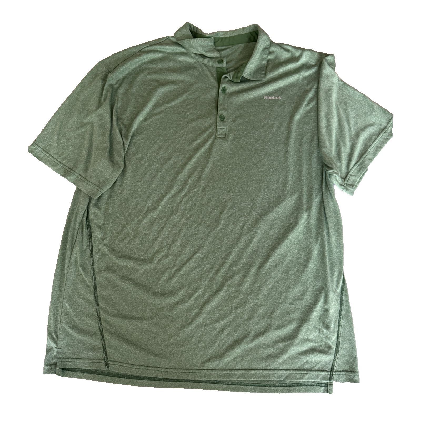 Reebok Reebok Golf Polo Mens 2XL Green Performance Shirt Athletic Size US XXL / EU 58 / 5 - 4 Thumbnail