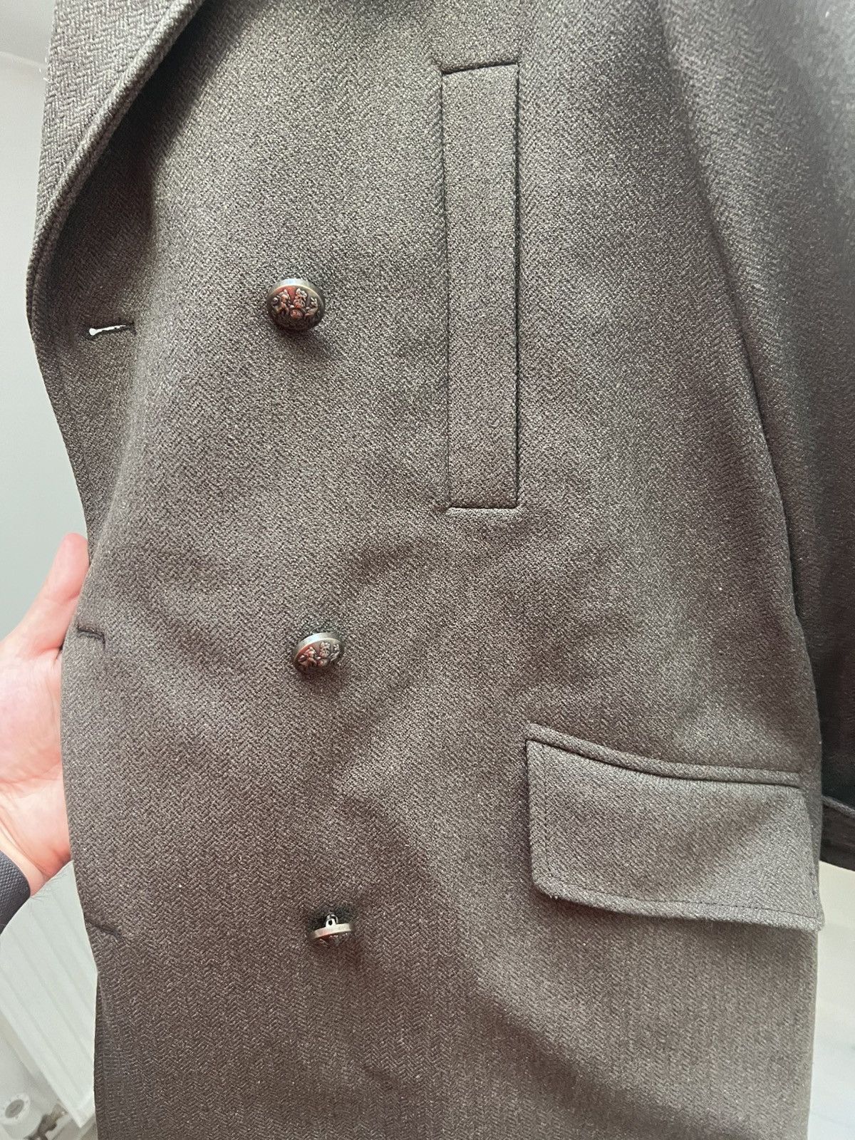 The Kooples The Kooples Military Wool Coat – Size 52 (EU) Size US L / EU 52-54 / 3 - 3 Thumbnail