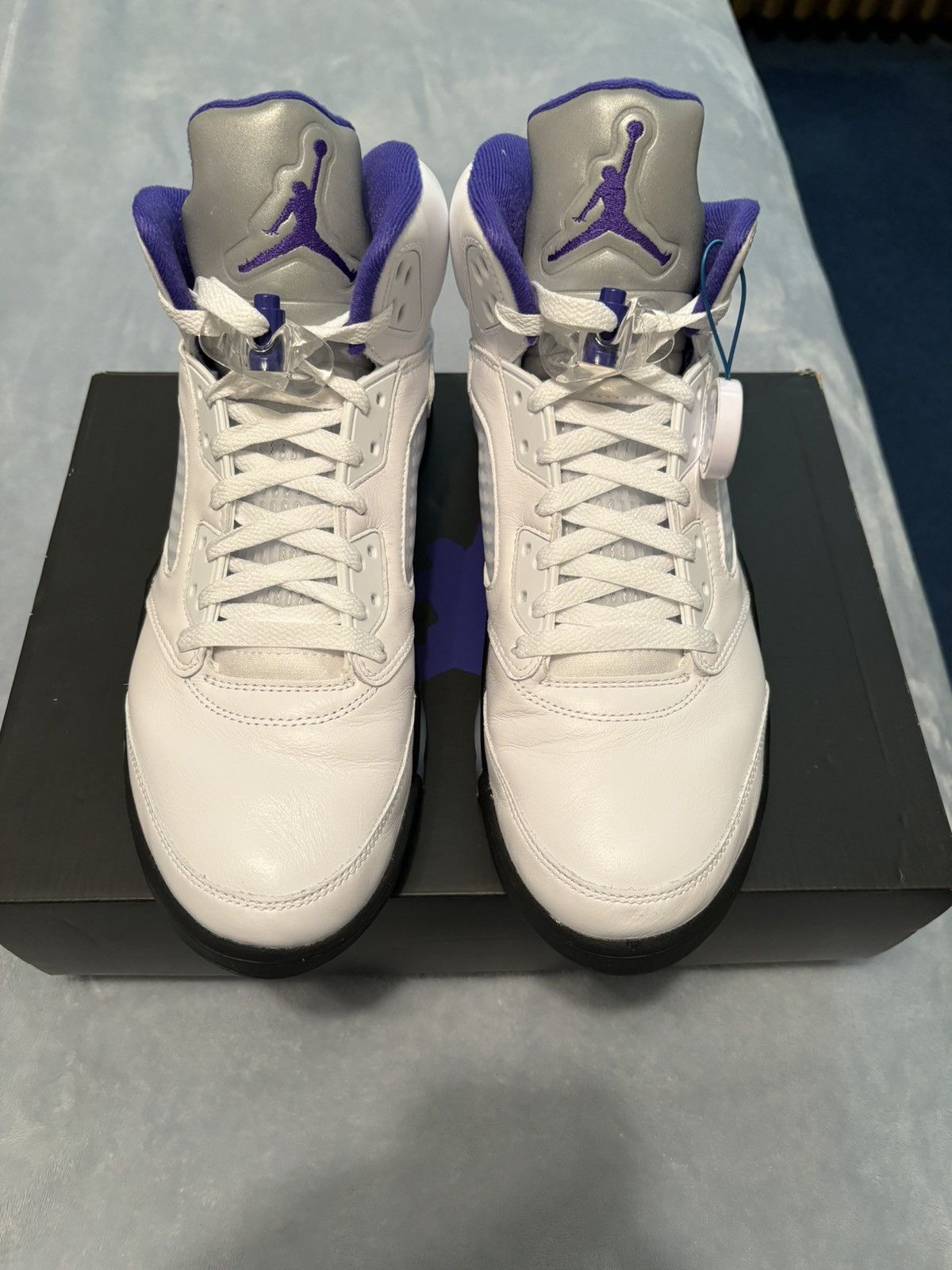 Jordan Brand Jordan 5 Retro Concord 2022 Size 12 Size US 12 / EU 45 - 2 Thumbnail