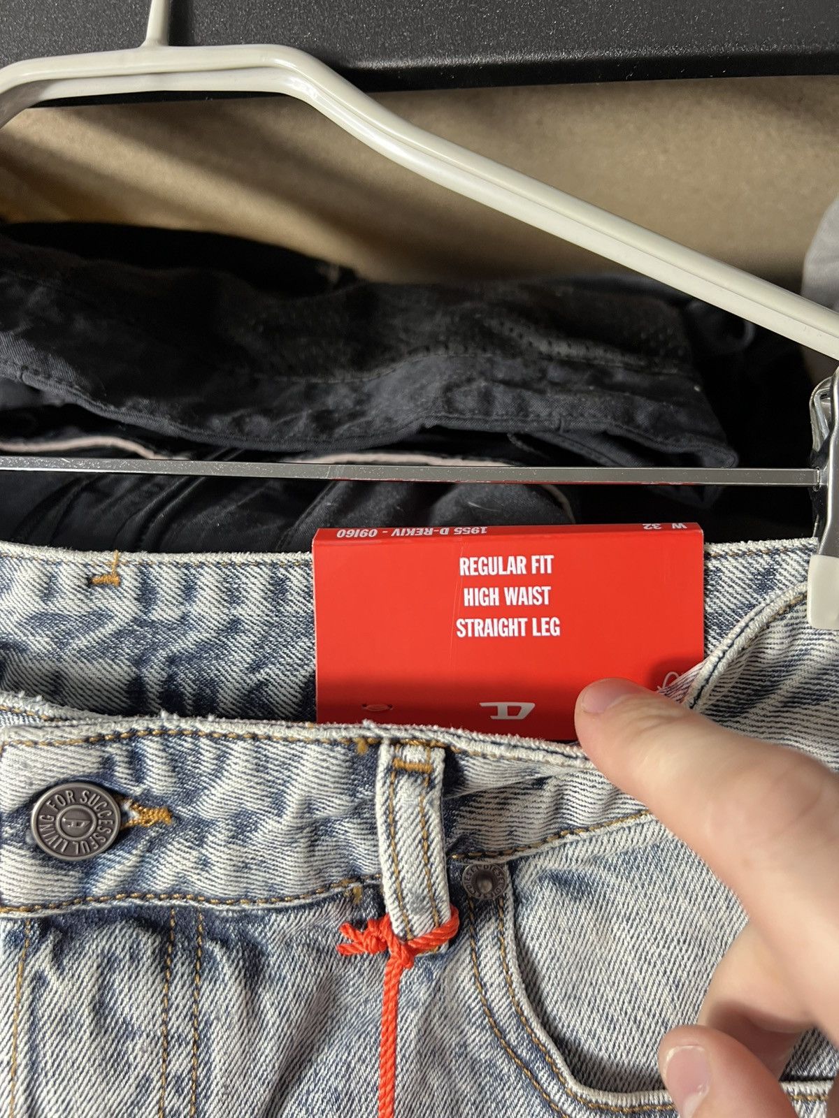 Diesel Diesel Vintage Light Wash Jeans High Waist Straight Fit Y2K Size US 32 / EU 48 - 15 Thumbnail