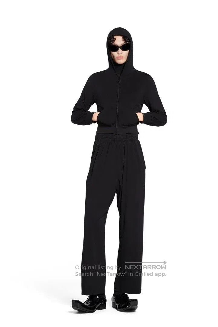 Balenciaga Balenciaga 24SS Garde-Robe Black Hoodie. Size S / US 4 / IT 40 - 4 Thumbnail