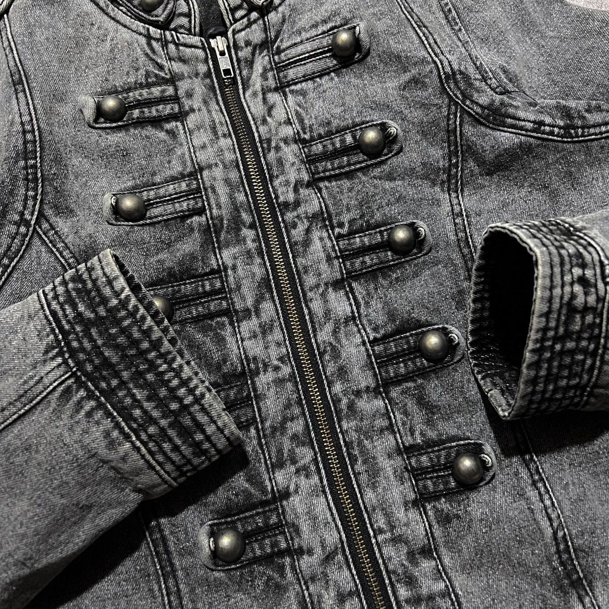 Japanese Brand Sorridere Napoleon Hussar Military Denim Jacket Size US L / EU 52-54 / 3 - 4 Thumbnail