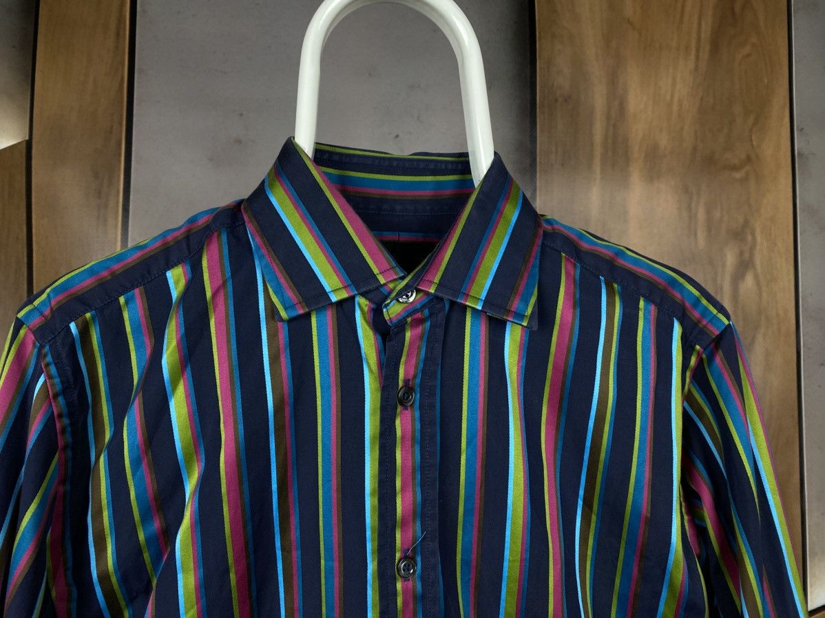 Duchamp 🎠Vintage Shirt Button Up Duchamp London Slim Fit Striped🎠 Size US M / EU 48-50 / 2 - 6 Thumbnail