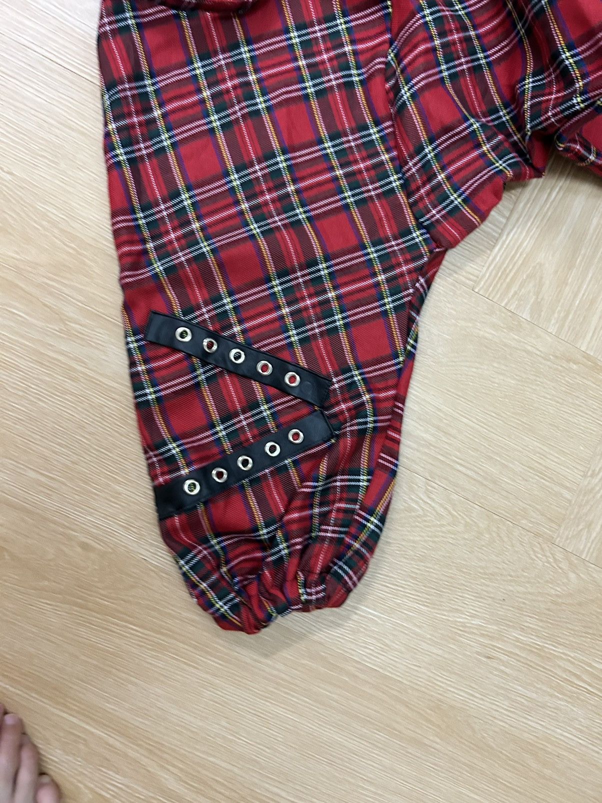 If Six Was Nine × Japanese Brand × Seditionaries ACDC RAG GOTHIC PUNK PANT MULTIZIP TARTAN Size US 31 - 9 Thumbnail