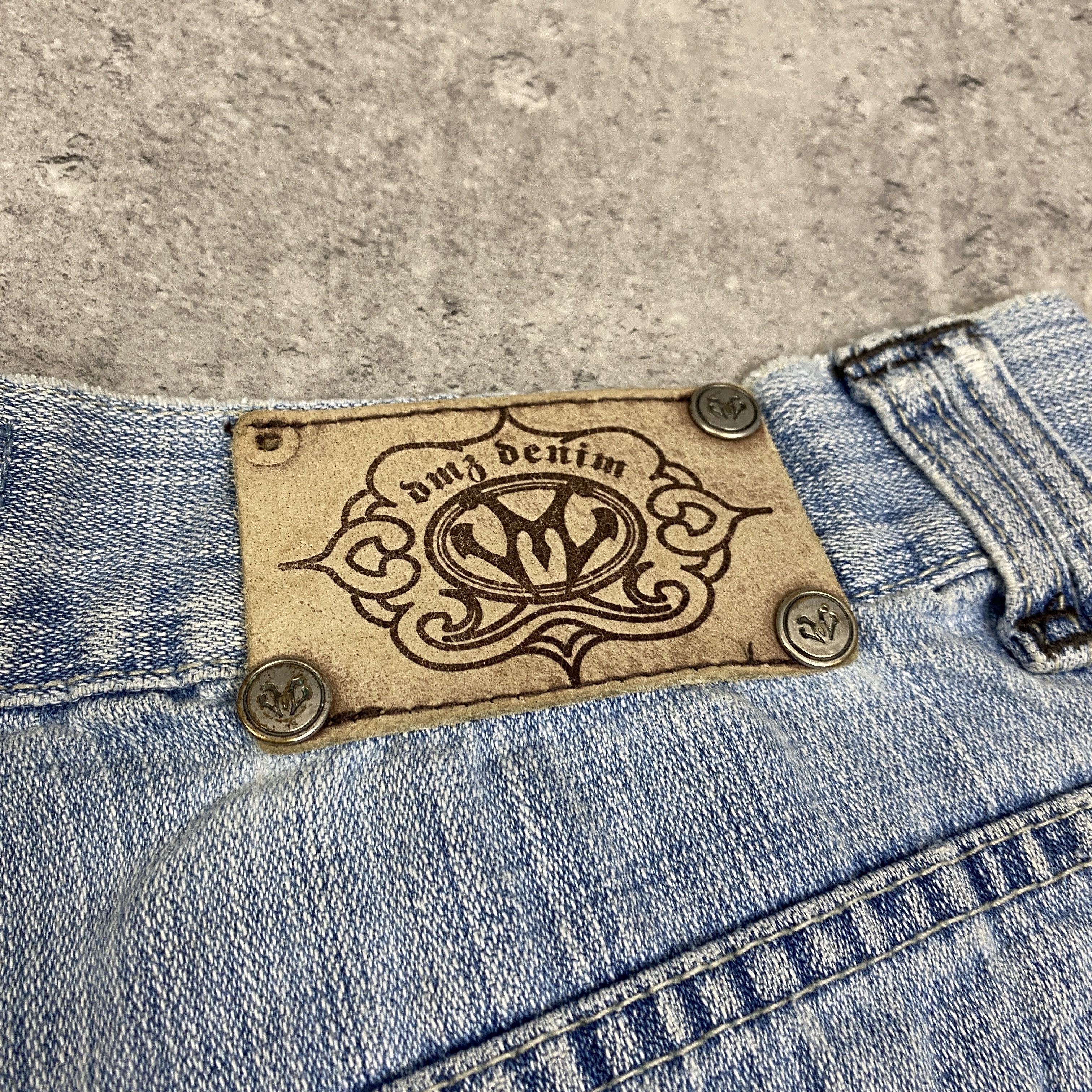 Jean × Vintage Omg vintage Denim baggy jeans - 38 Size US 38 / EU 54 - 6 Thumbnail